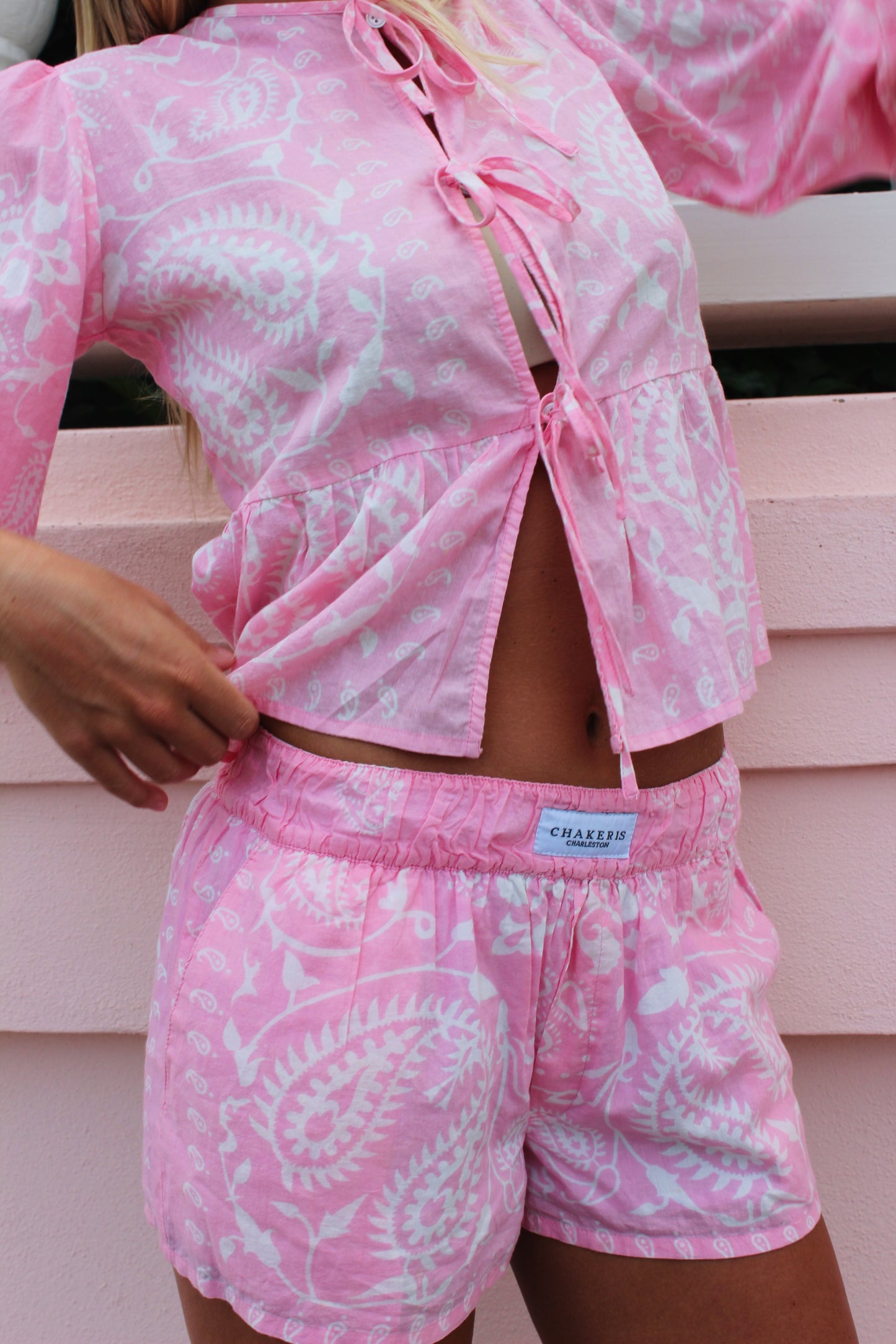 Chakeris Charleston | Long Sleeve + Boxer Short Set, XS