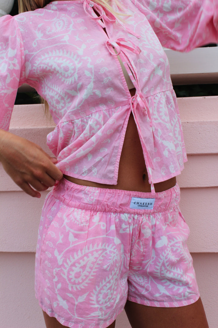Chakeris Charleston | Long Sleeve + Boxer Short Set, XS
