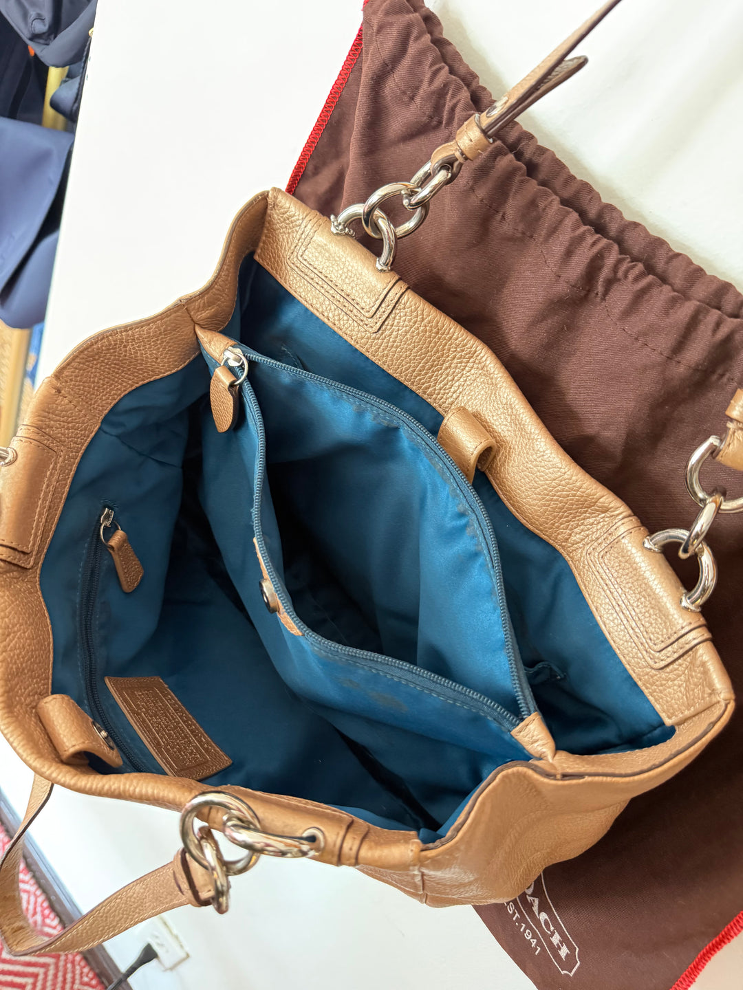 Coach | Pebbled Leather Penelope Caryall