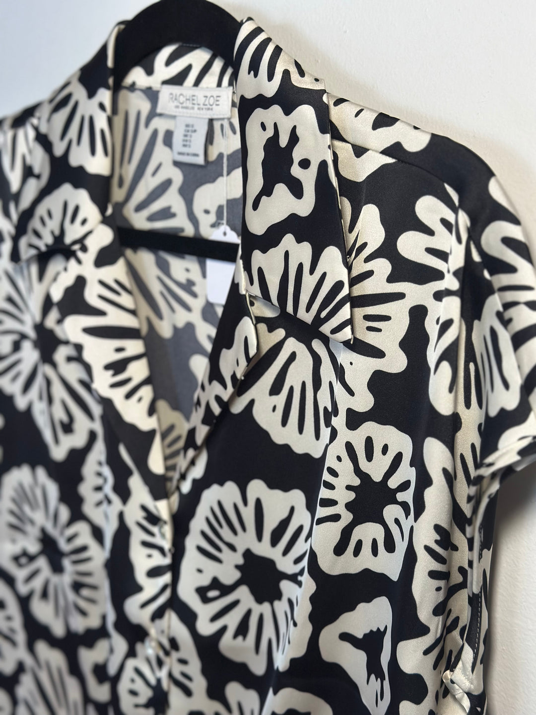 Rachel Zoe | Printed Satin Shirt