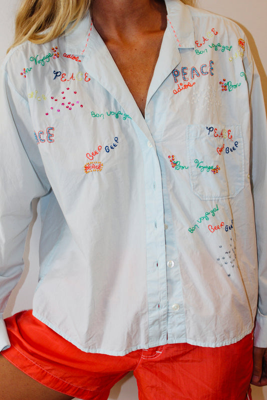 Maeve  | Beep Beep Button Down, 6