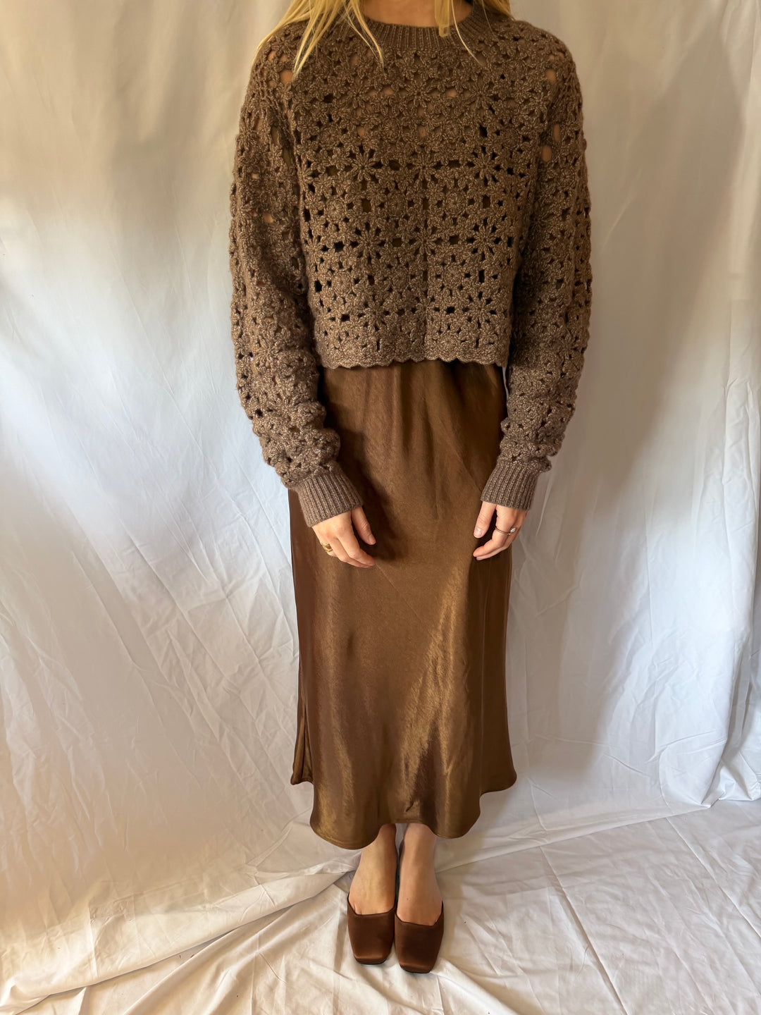 DH New York | Two Peice Midi Dress, M