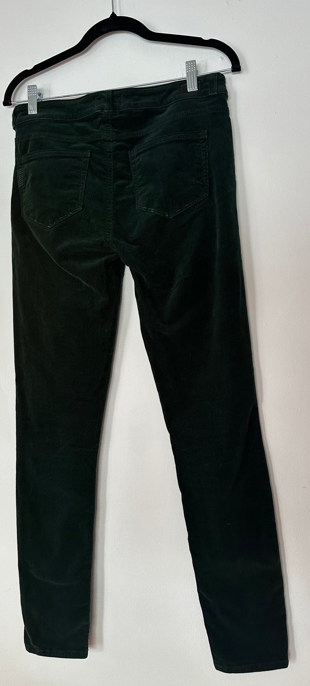 PAIGE | Verdugo Ultra Skinny in Dark Green Corduroy