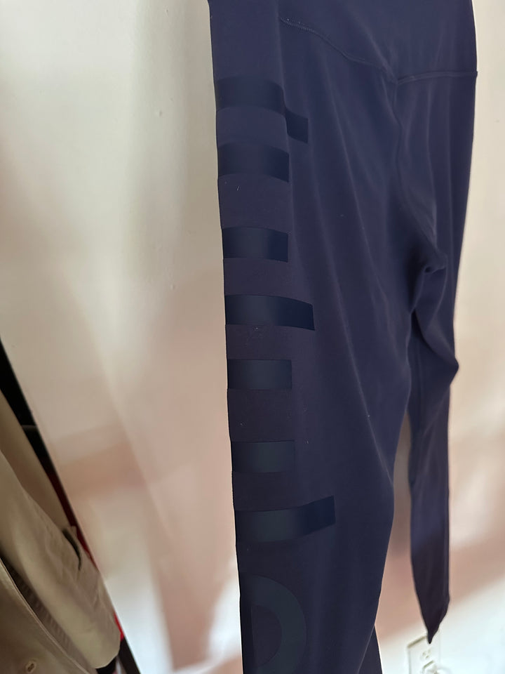 Lululemon | Navy Blue Labeled Leg 7/8 Leggings