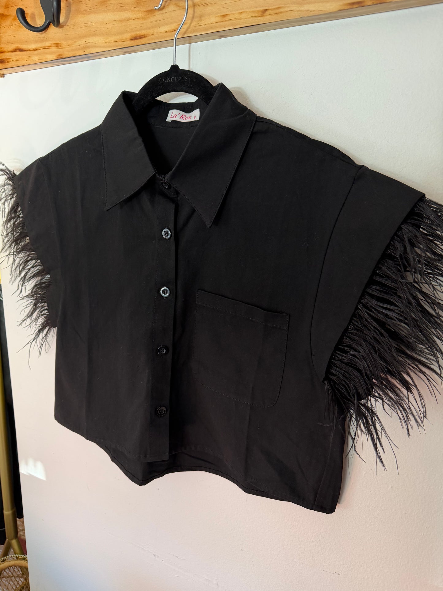 La' Ros | Feather Top, S