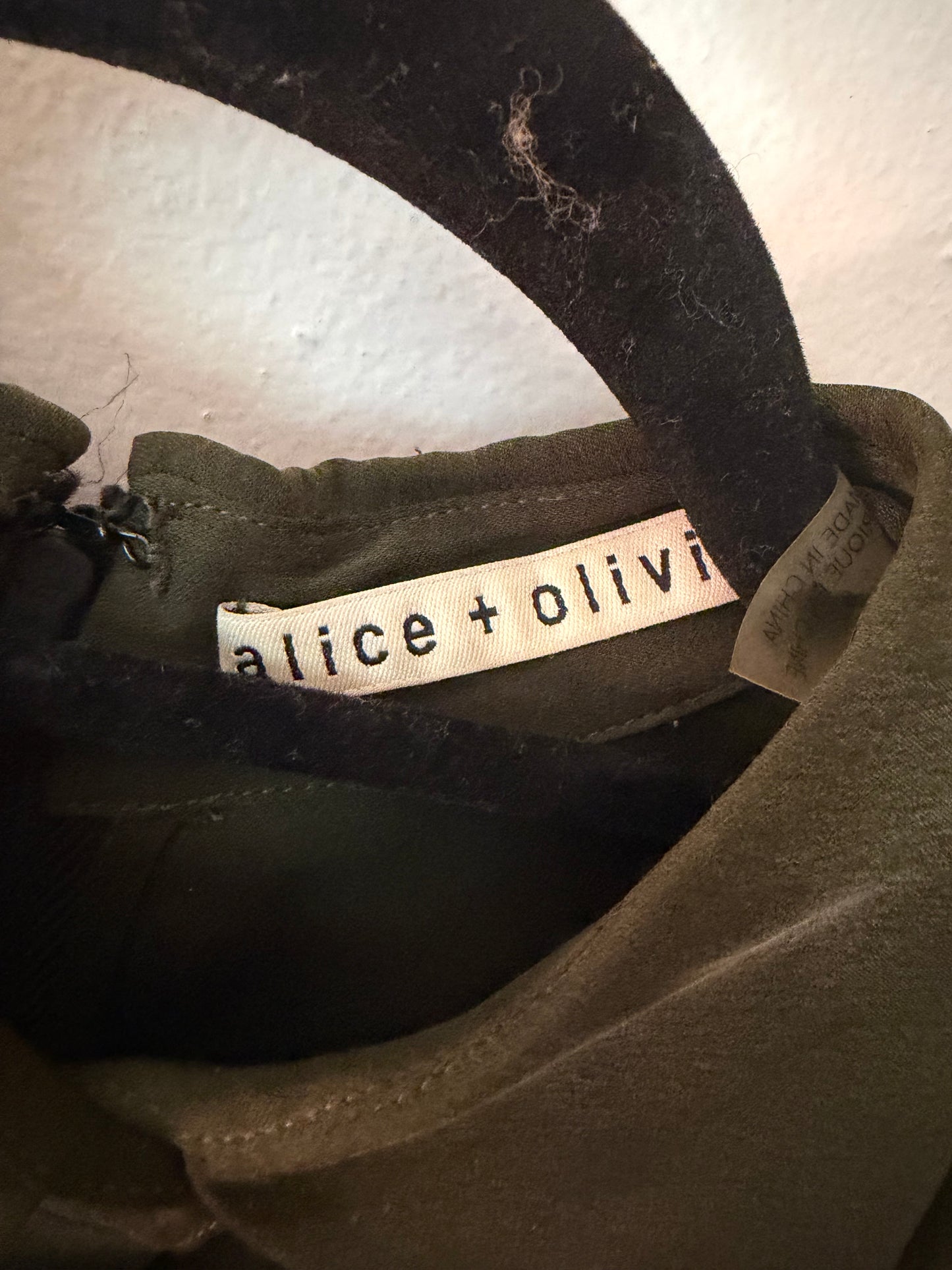 Alice + Olivia | Army Green Romper, 6