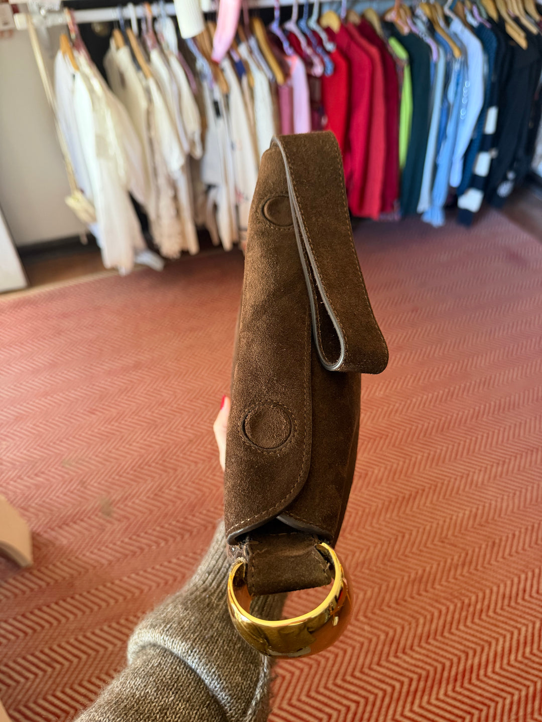 AMANU | The Zambia Suede Pouchette