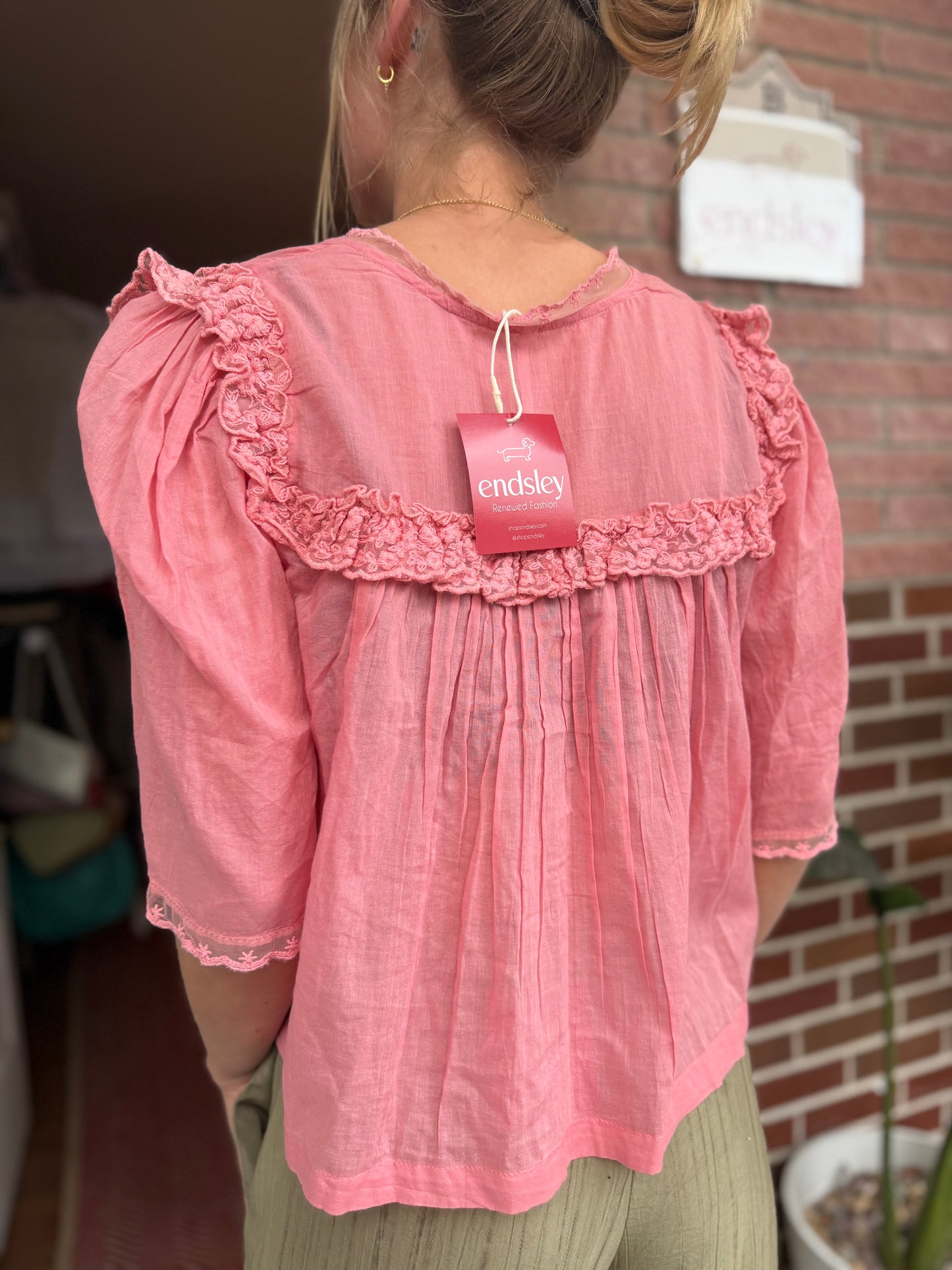 Free People | Boho Flowy Top, S/P