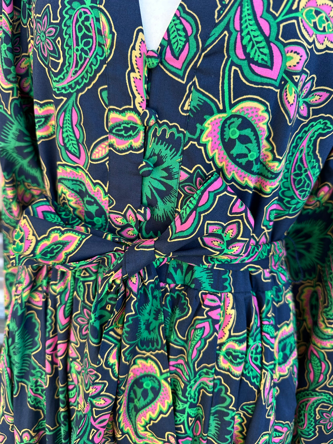 Boden | Floral Maxi with Tie Belt, 6