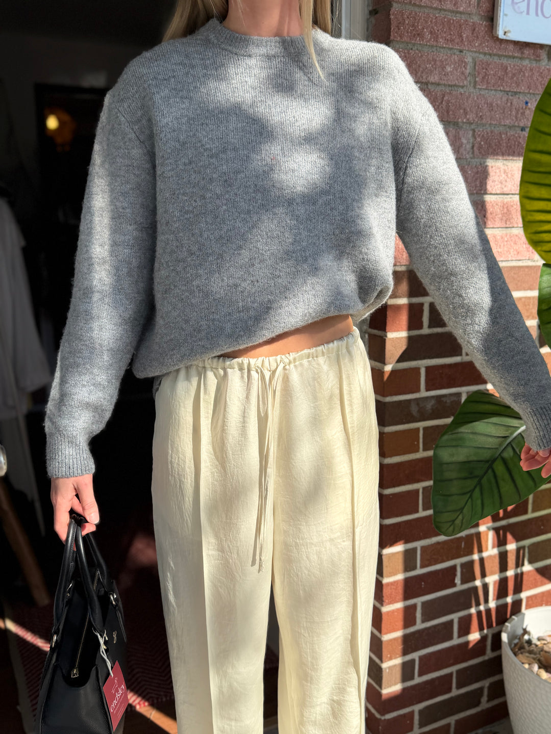 Joan Vass | Basic Sweater, XL