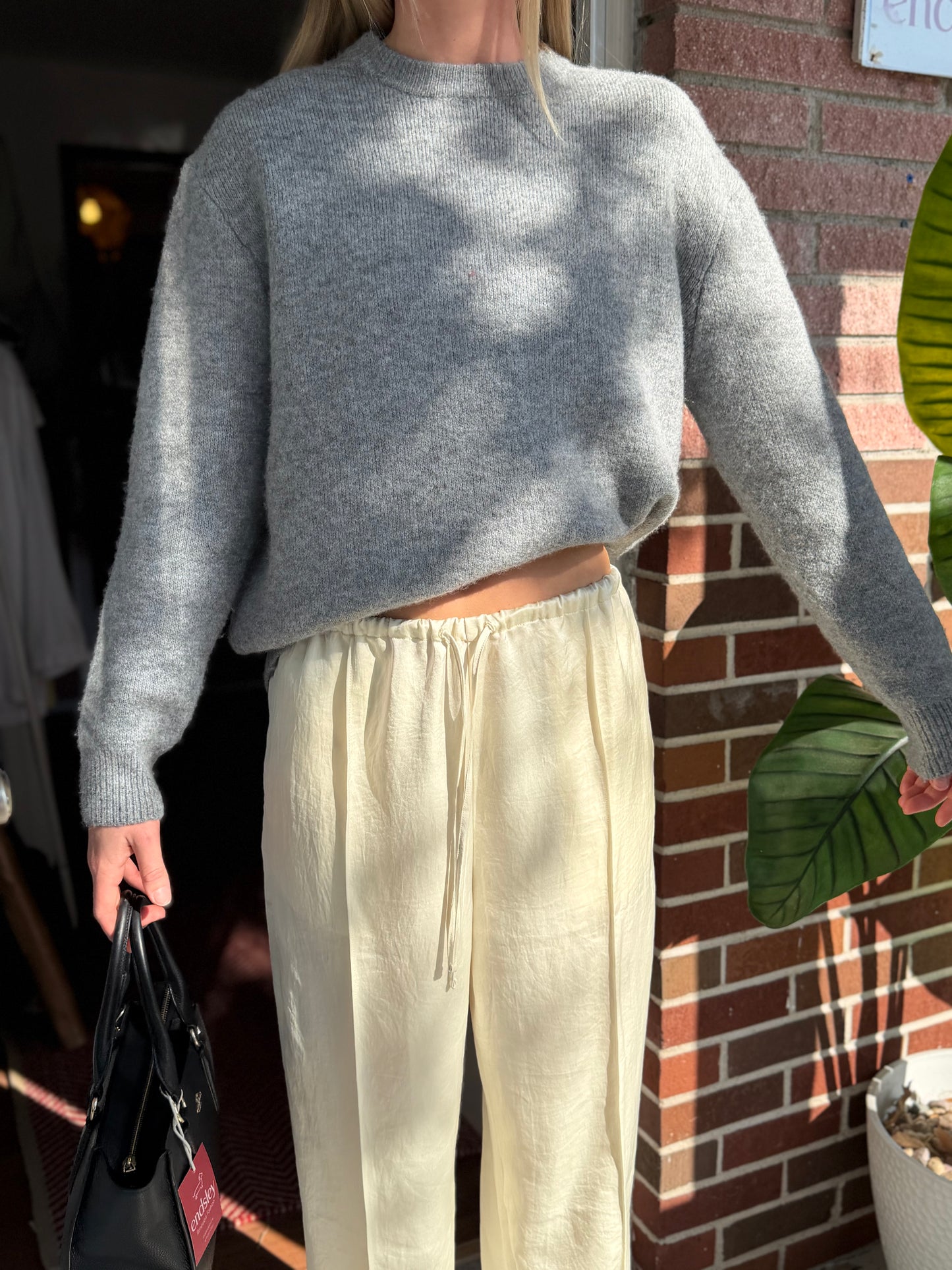 Joan Vass | Basic Sweater, XL
