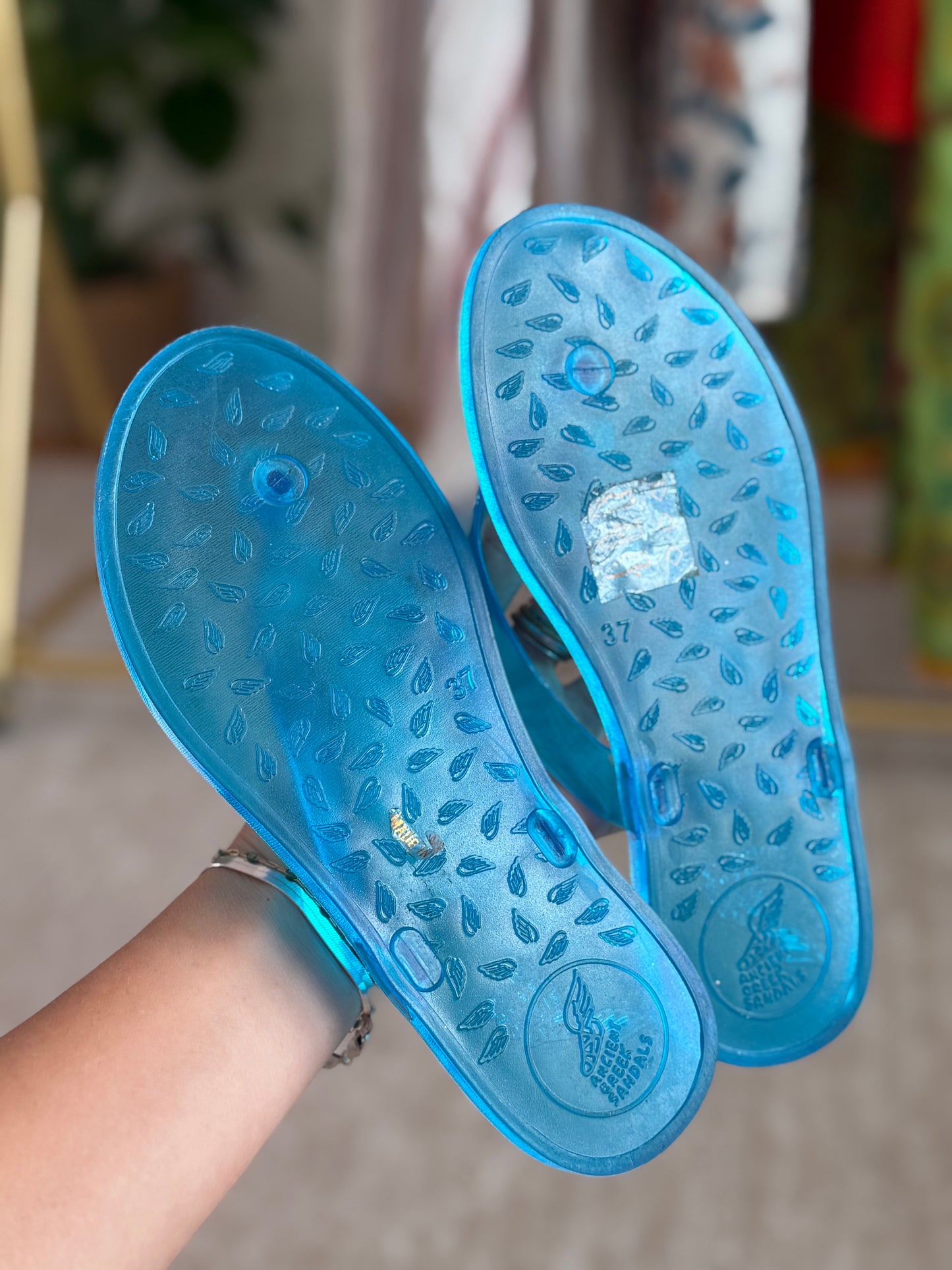 Ancient Greek Sandals | Jelly Flops, 37