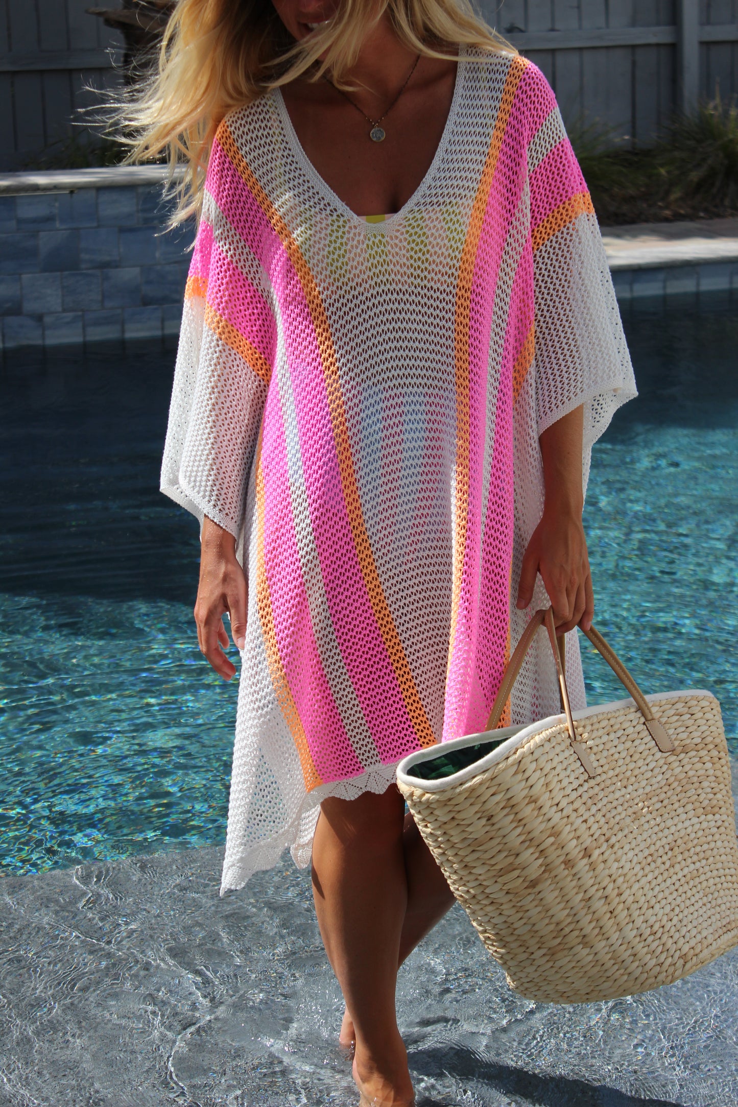 Shiraleah Crochet Coverup, OS