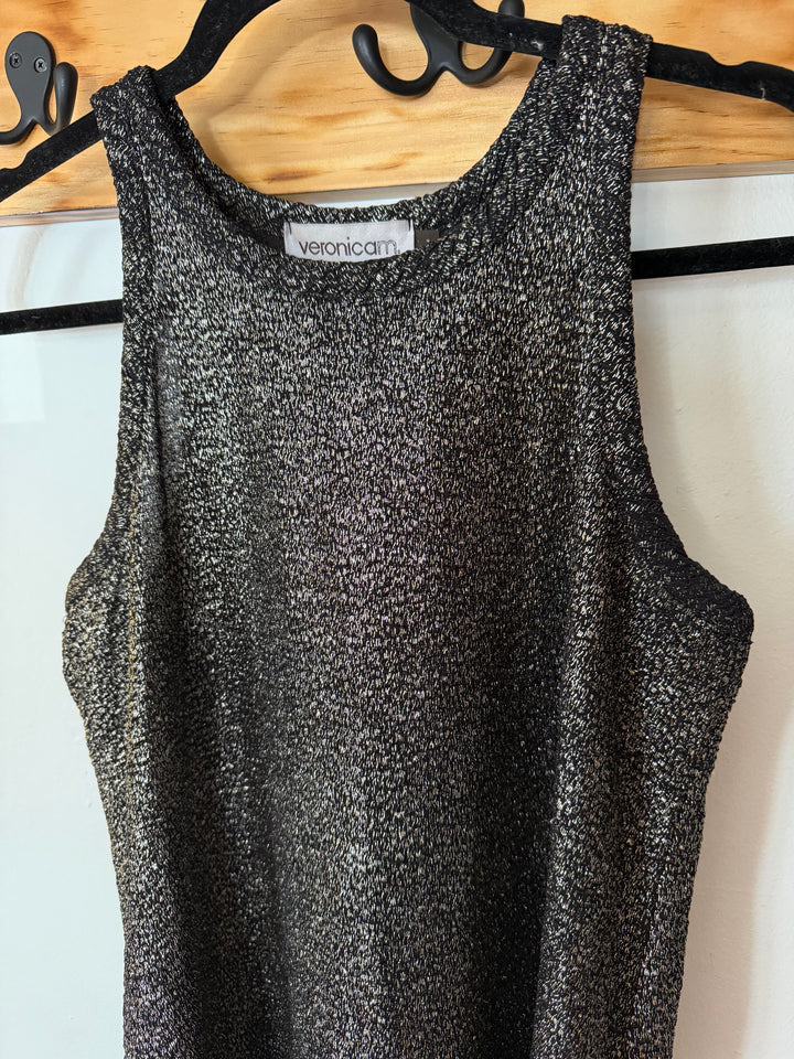Veronica M | Sleeveless Shimmer Dress, L