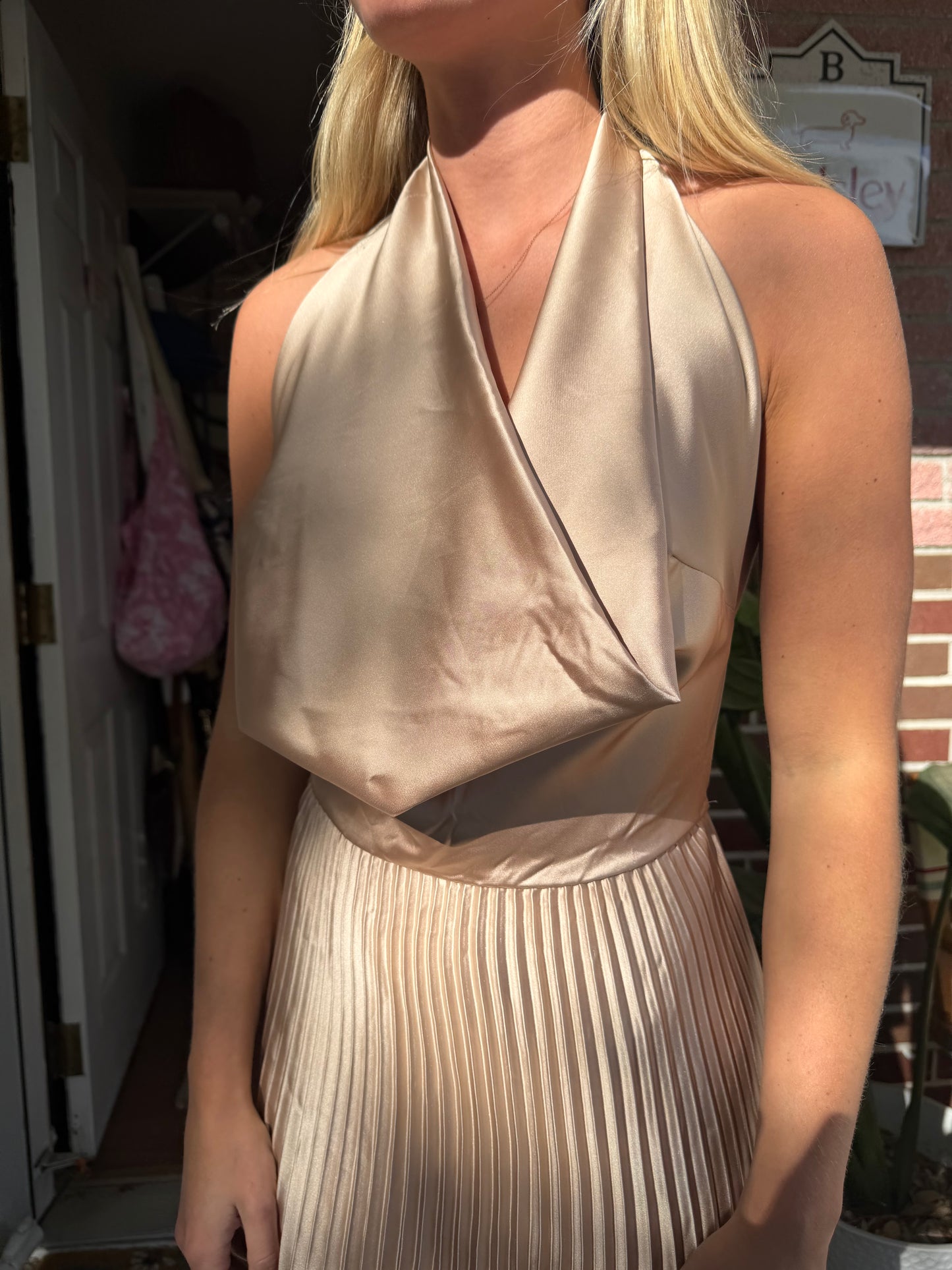Sloane | Cowl Neck Gown, M