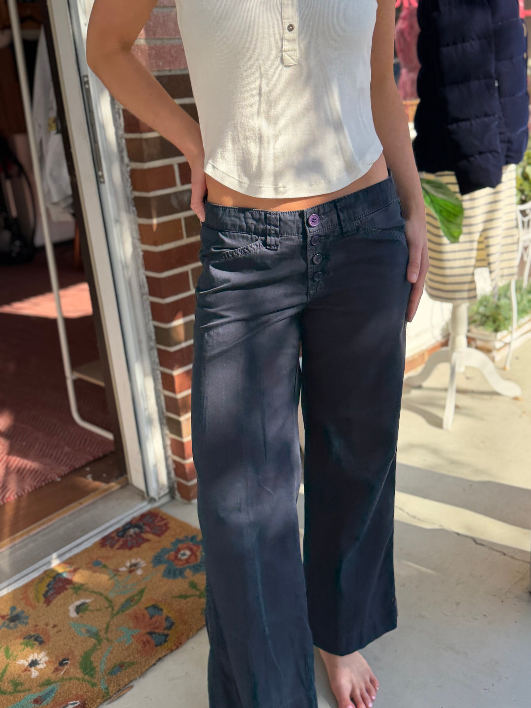 Billy Blues | Low Rise Pants, 4