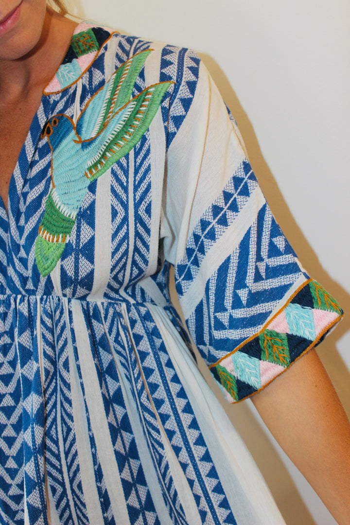 Farm Rio  | Parrot Midi Dress, XS