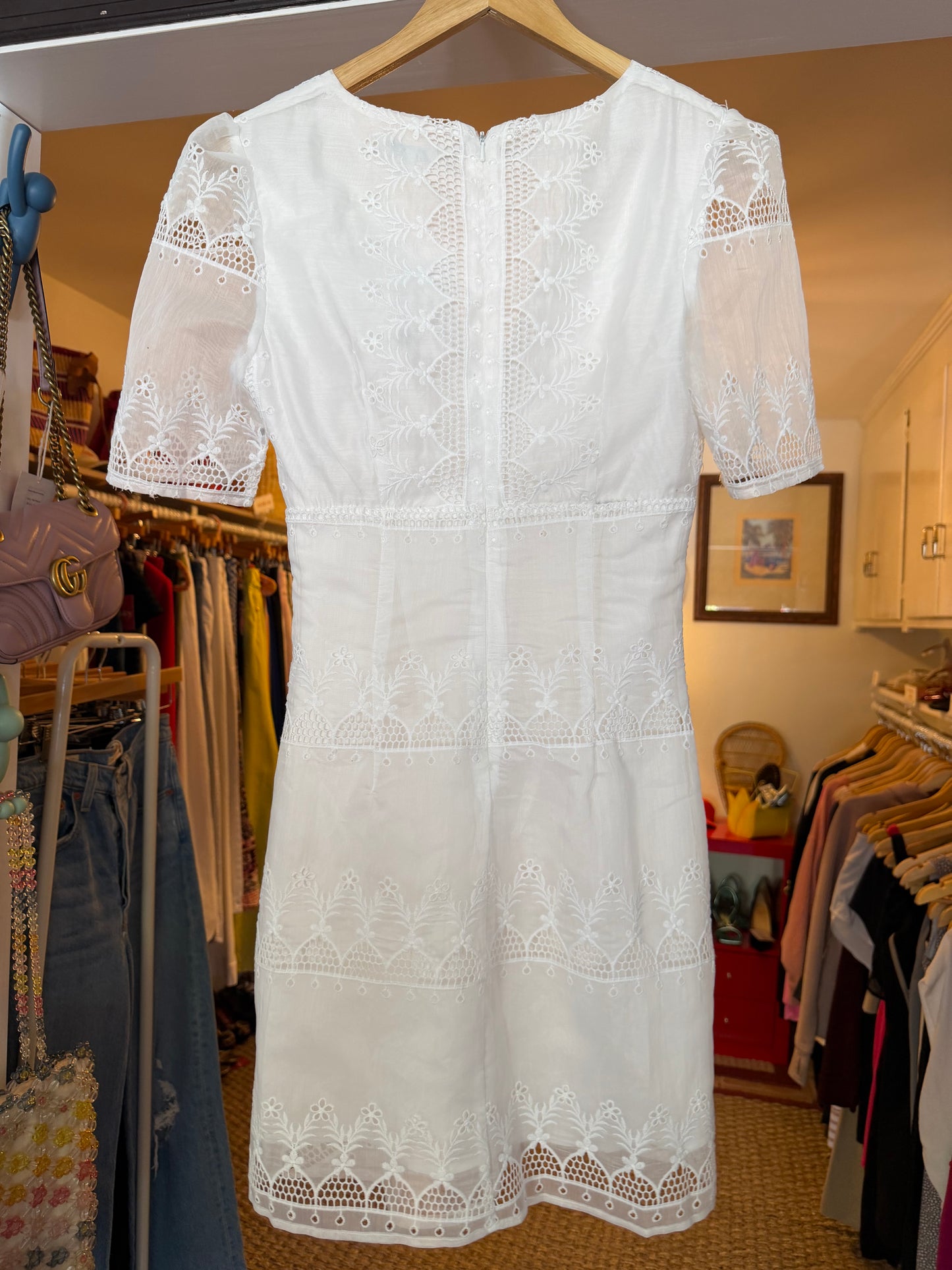 Minuet | Detailed Midi Dress, S
