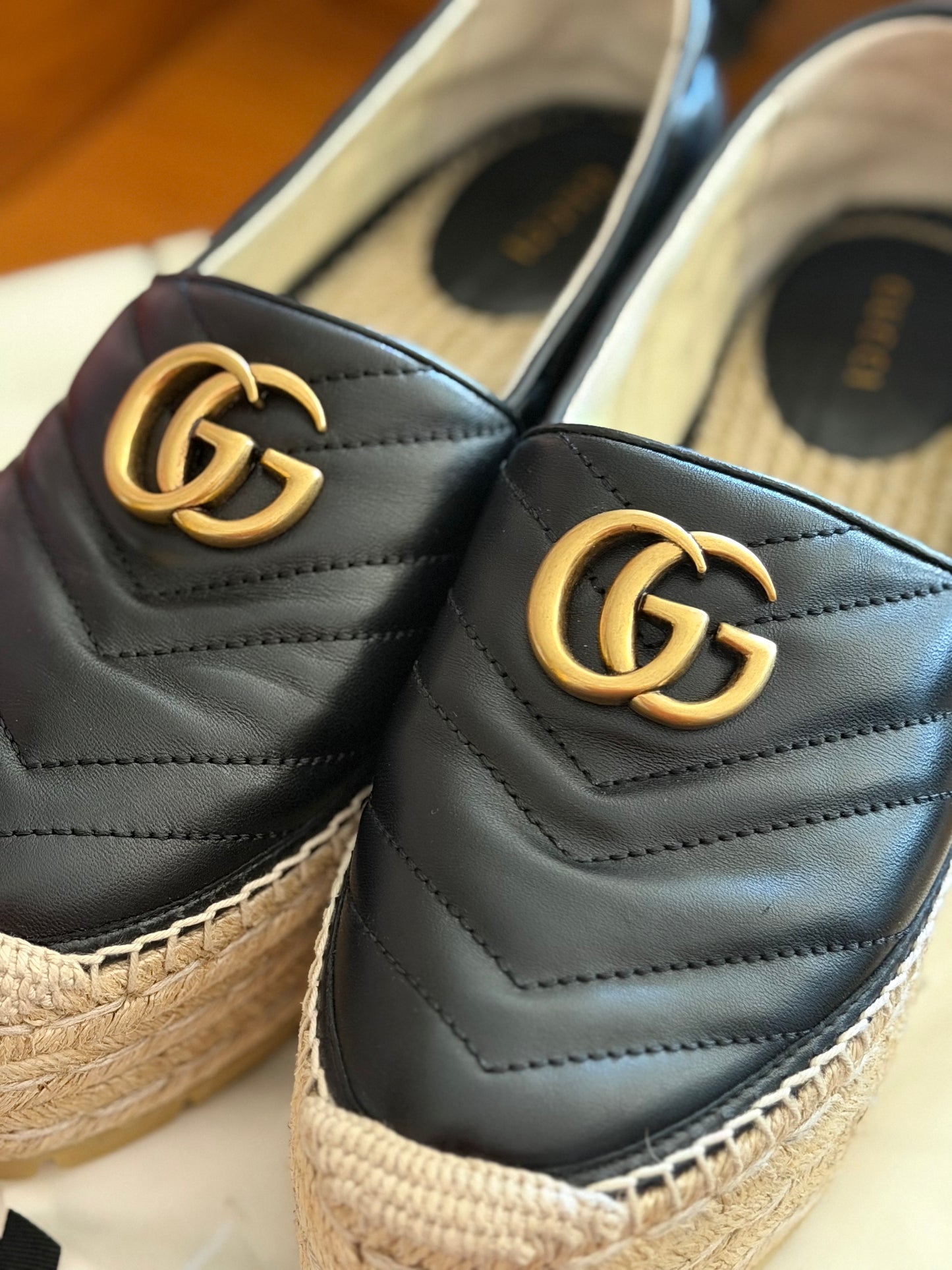 Gucci | Espadrille Wedges, 38