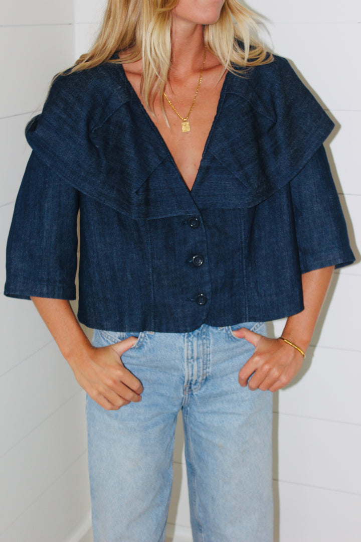 Venezia  | Oversized Collar Jacket, 18