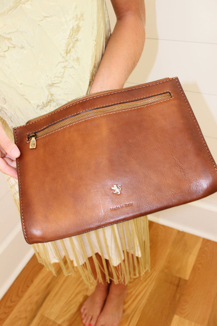 Pratesi  | Italian Leather Wrist Bag