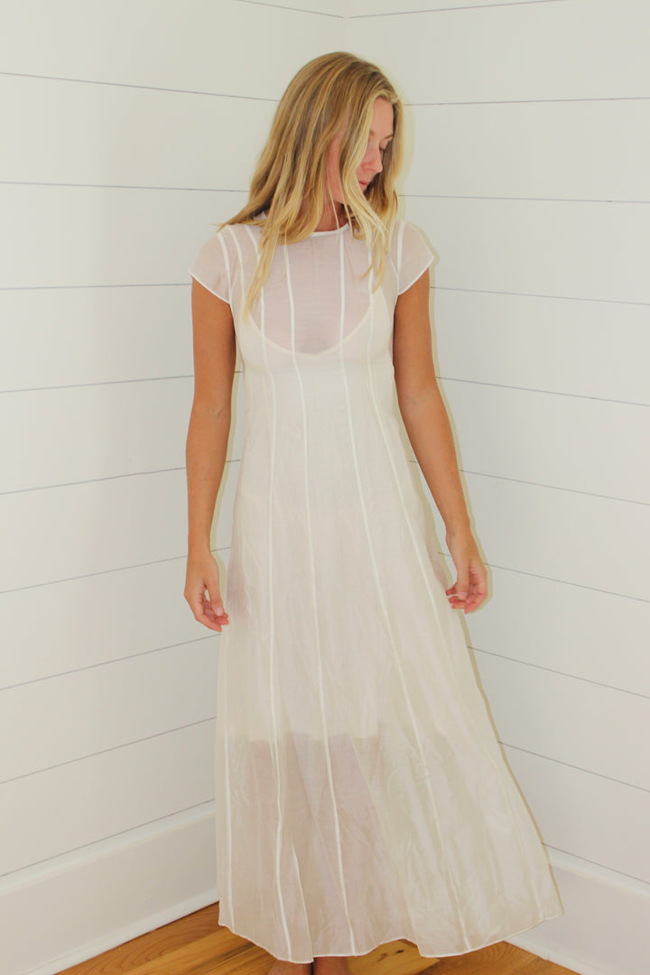 Carly Sheer Maxi Dress