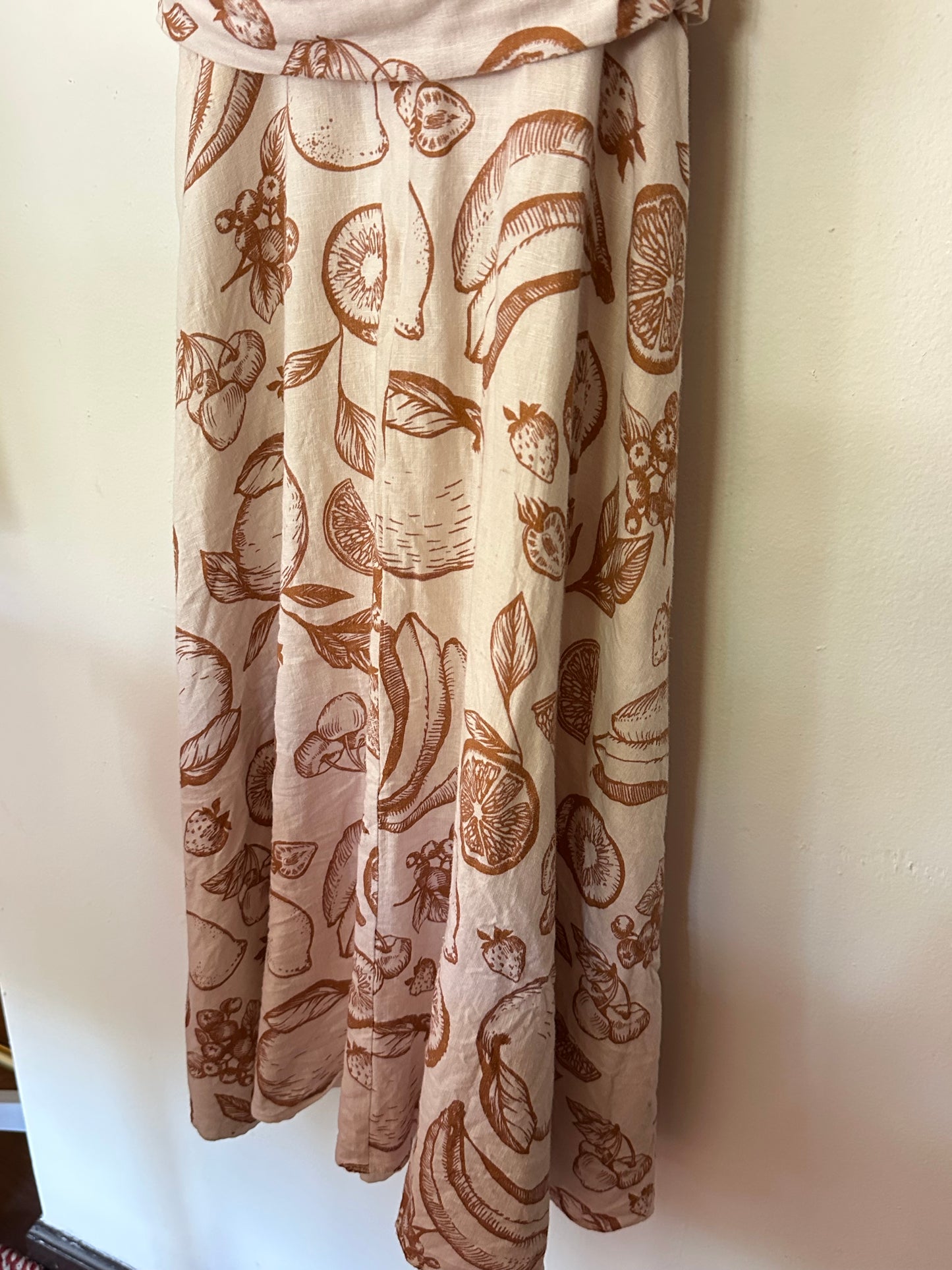 Amanda Uprichard | Linen Fruit Dress
