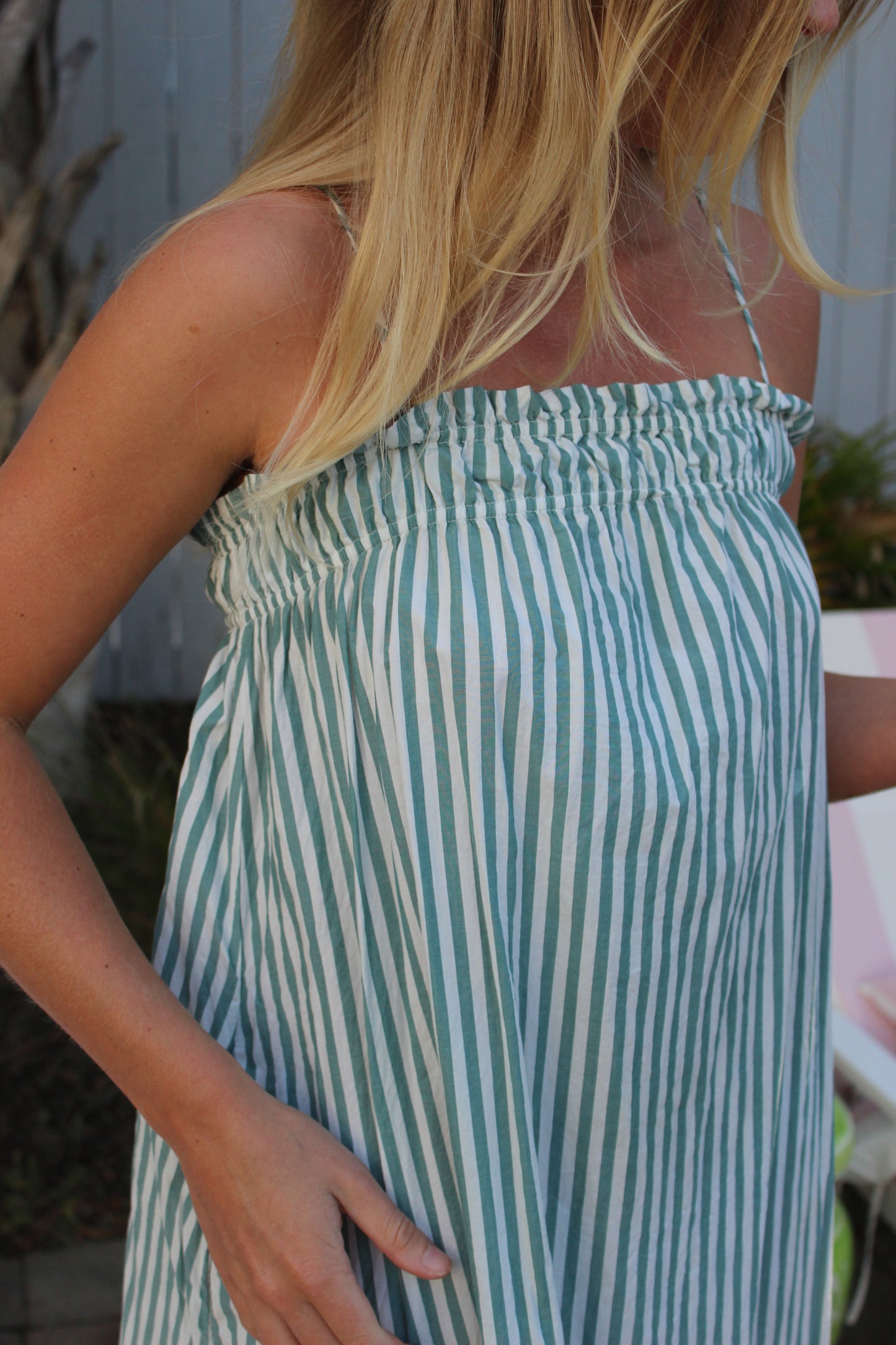 Pistola | Striped Sundress, S