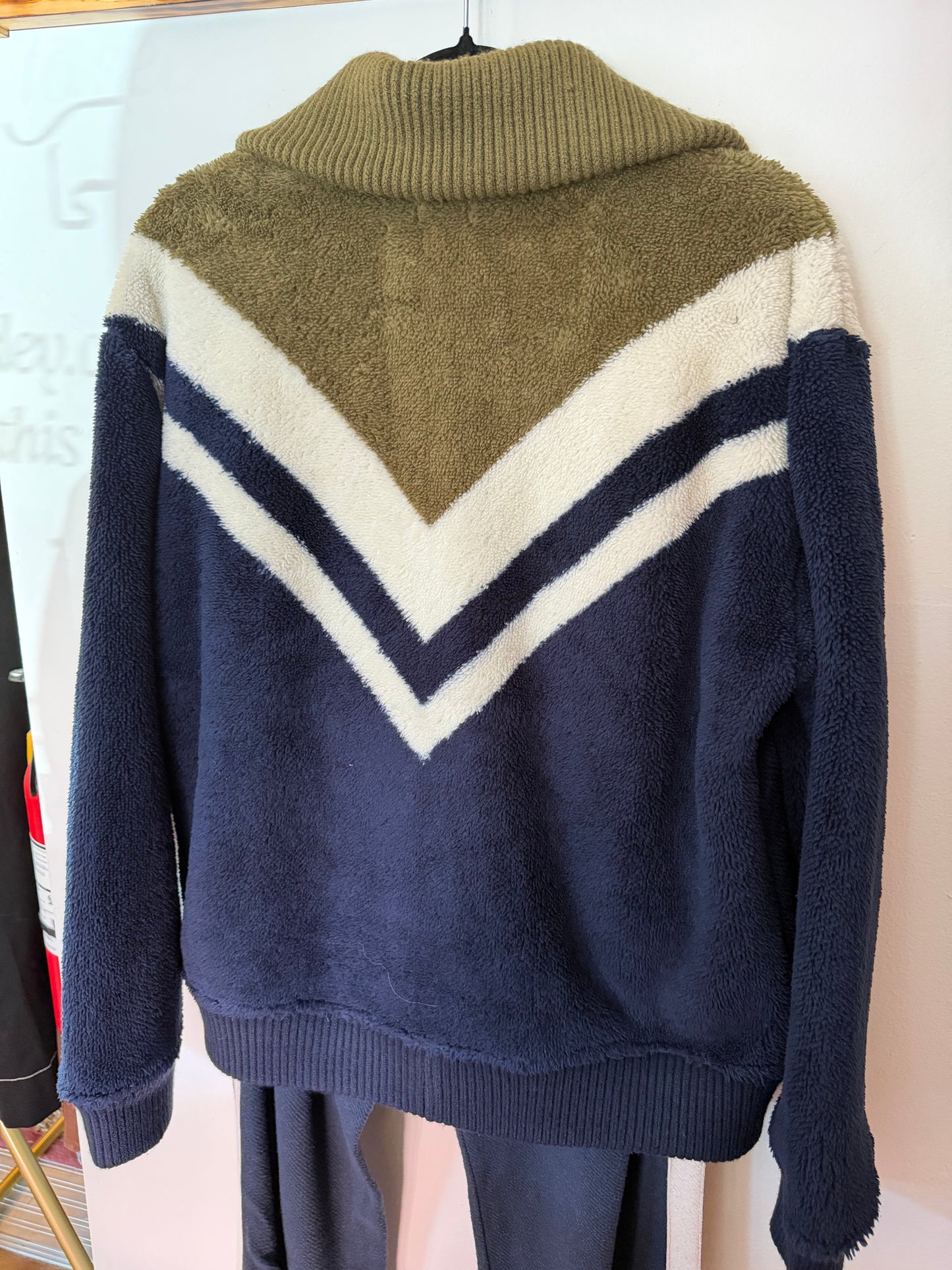 Faherty | Fuzzy Jacket Matching Pant Set, M