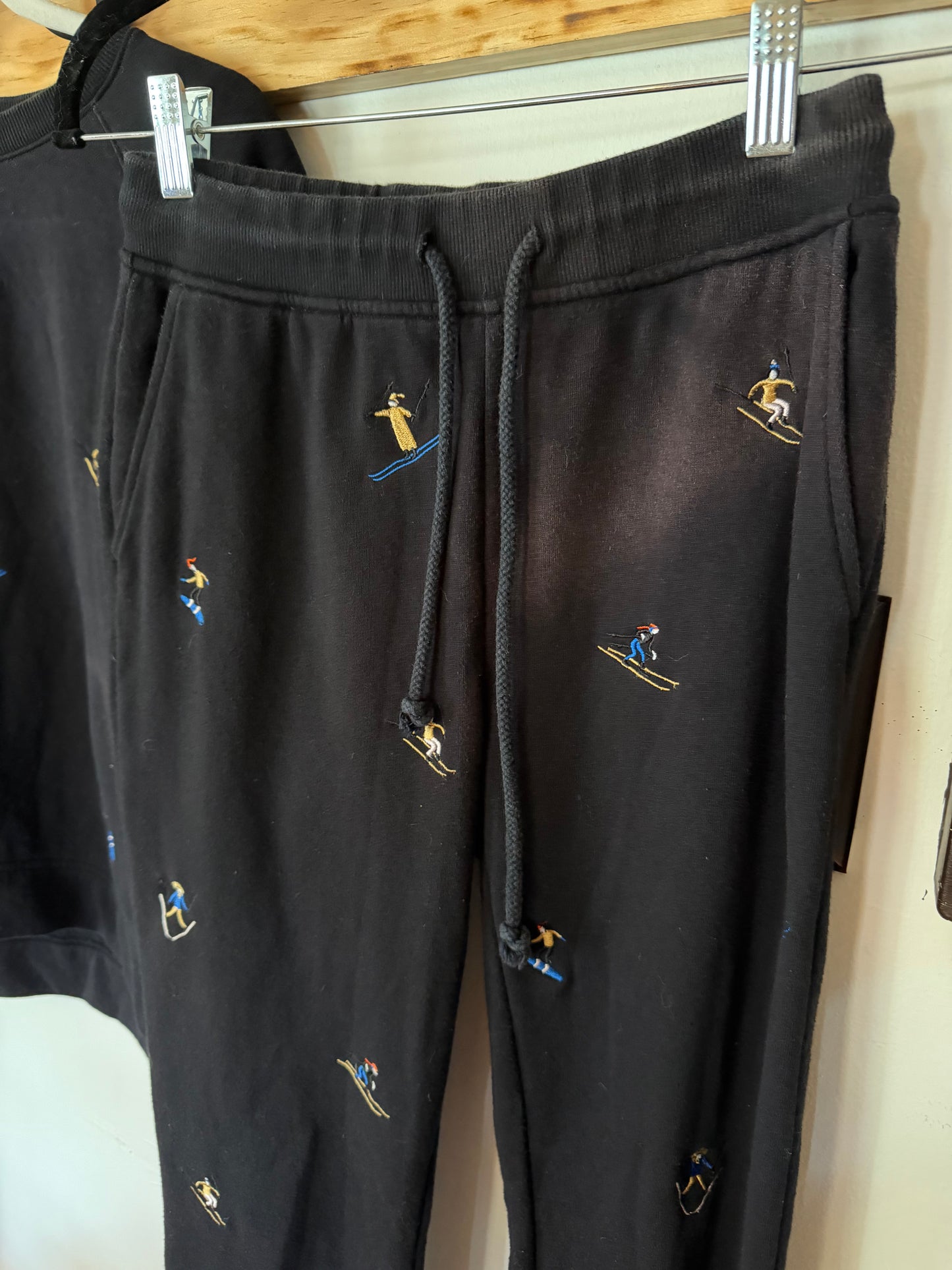 Loft | Embroidered Skiing Lounge Set, XS