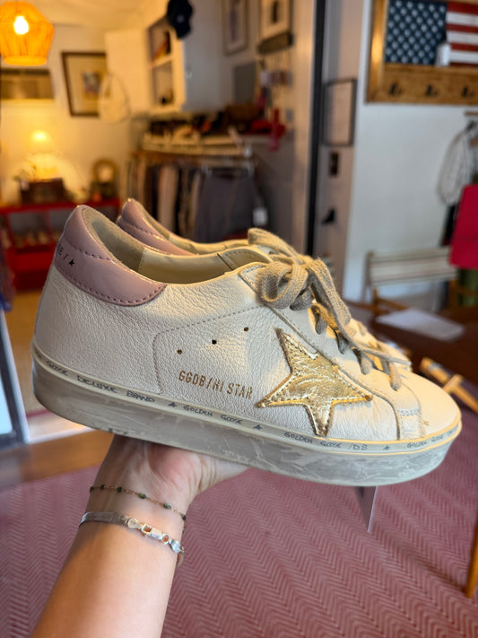 Golden Goose | Hi-Star Low Top Platform Sneakers, 36