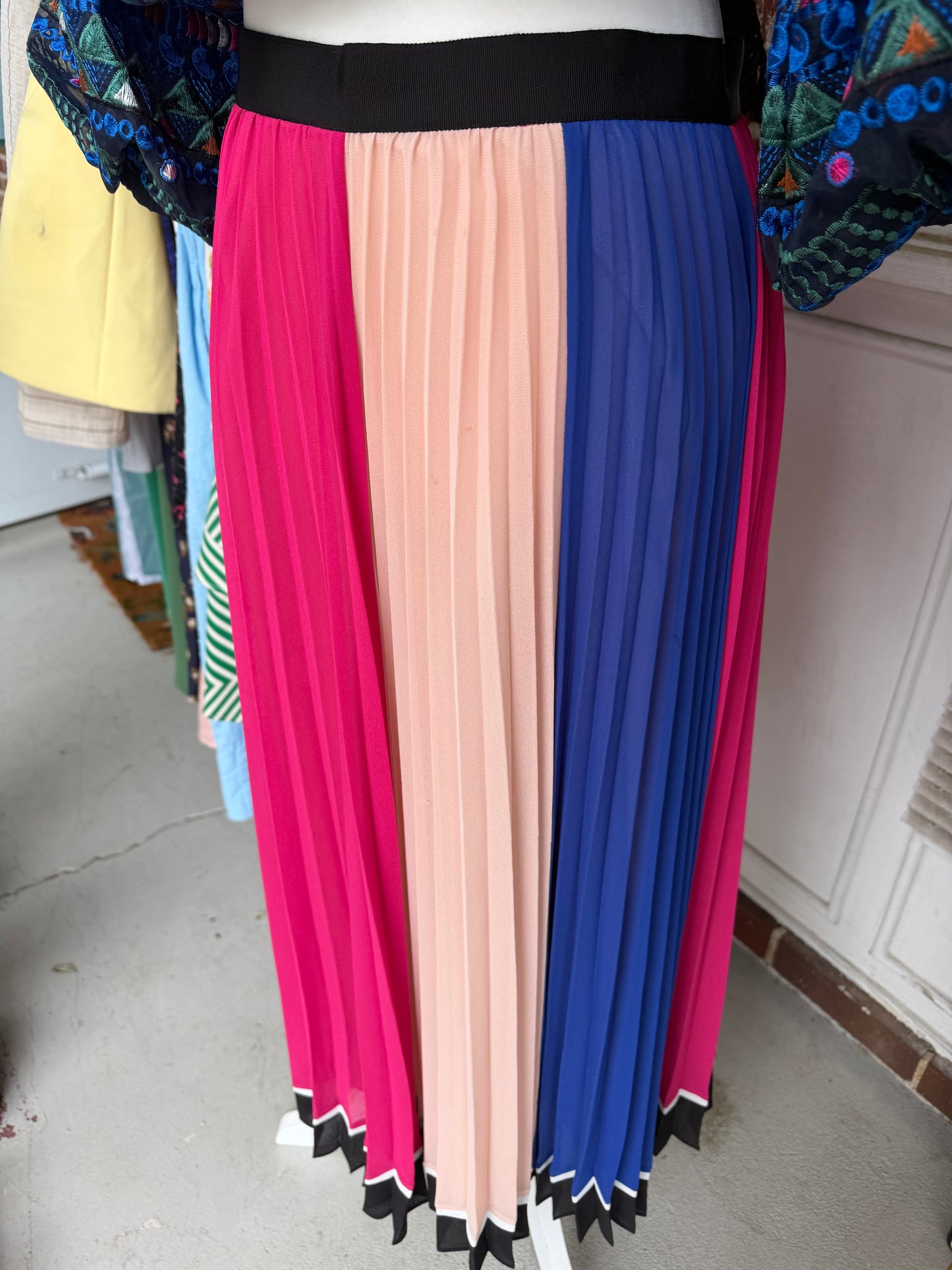 Self-Portrait | Pleated Midi Skirt, 6