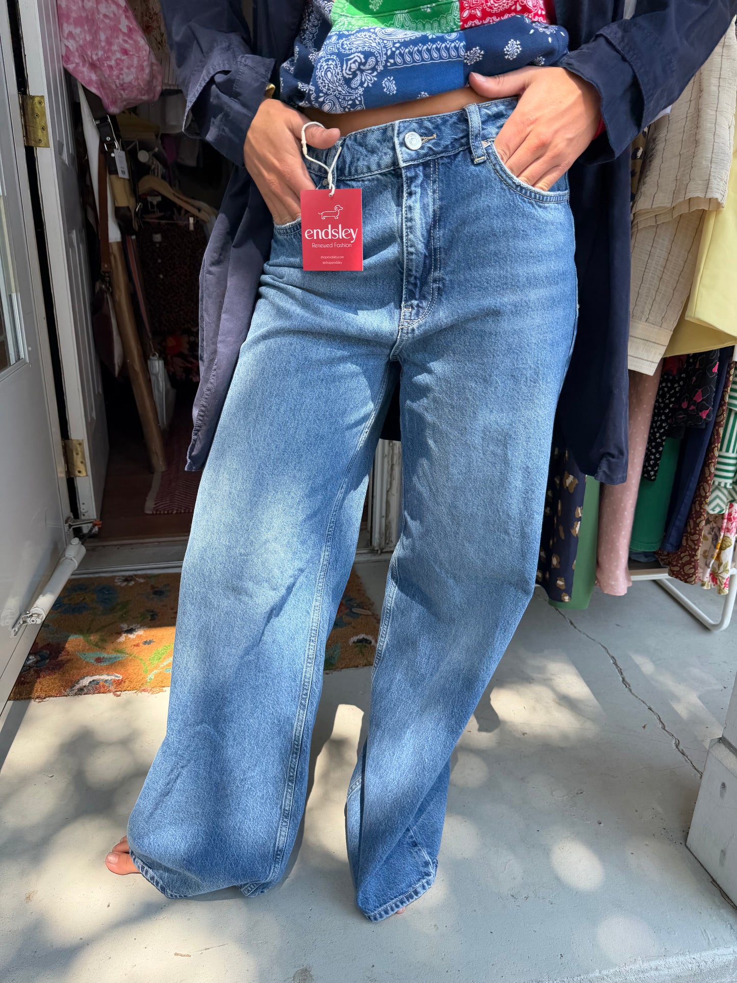 Zara | Straight Leg Jeans, 6