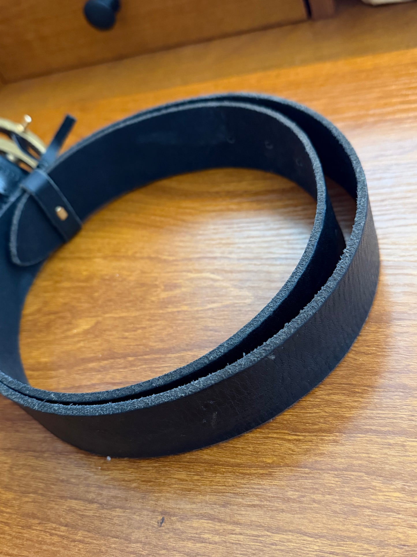 Gucci | Snake Double G Logo Leather Belt, M/L