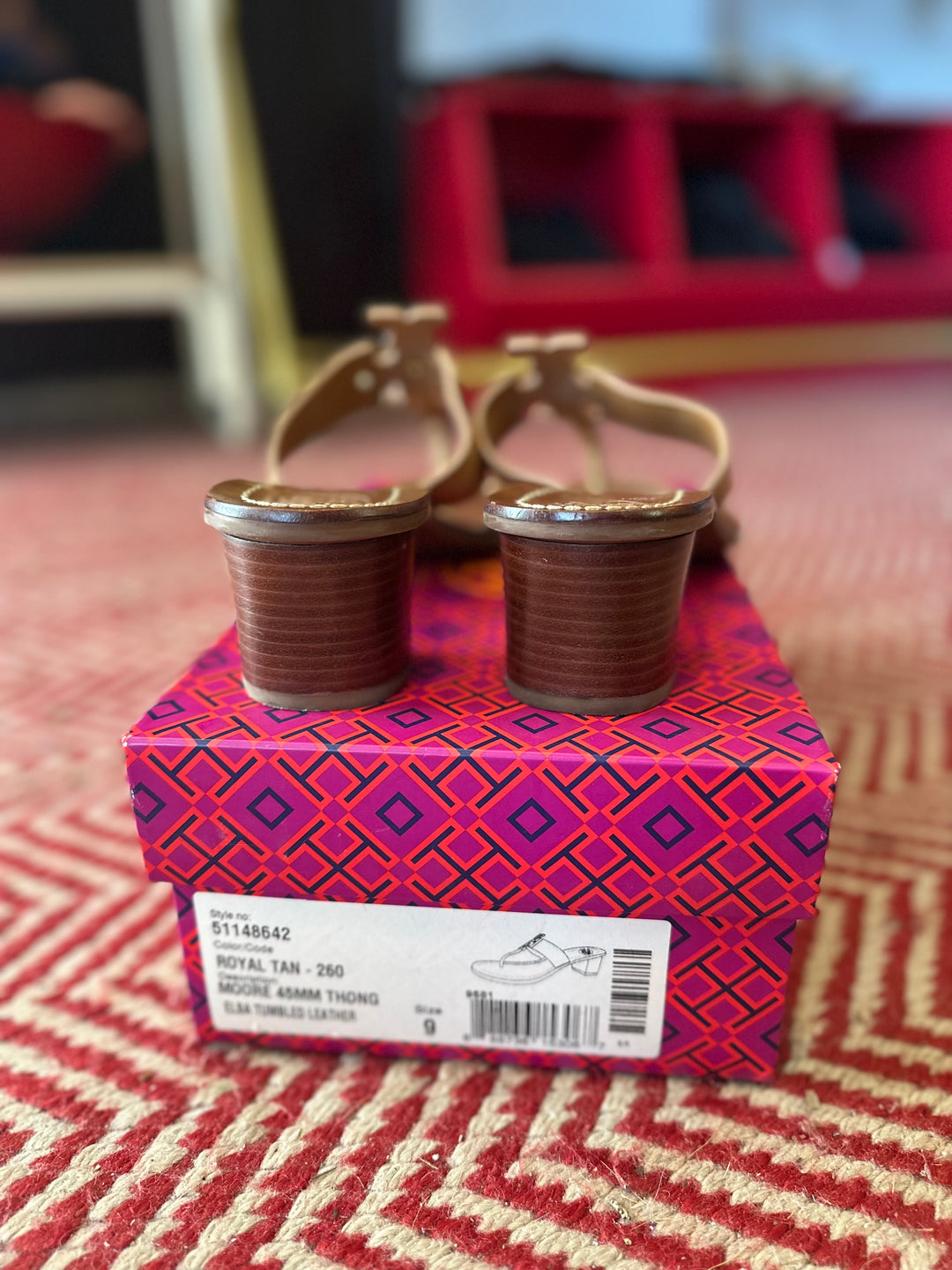 Tory Burch | Logo Wedge Sandal, 9