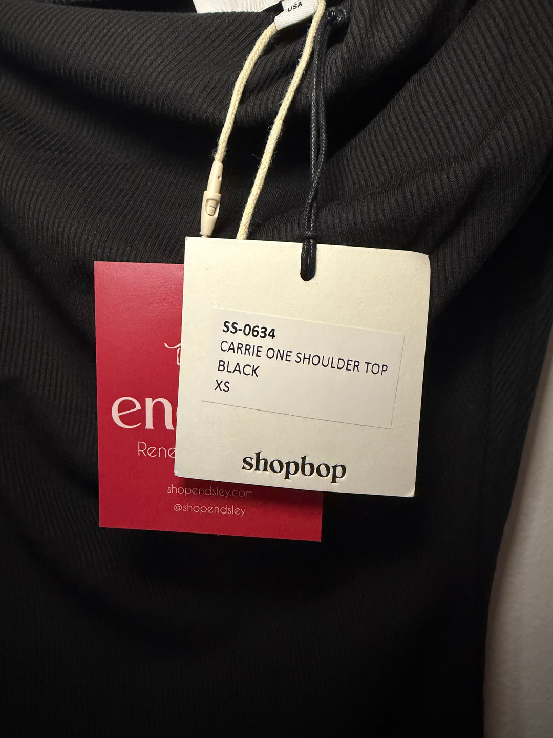 Le Bop | One Shoulder Flower Top, XS
