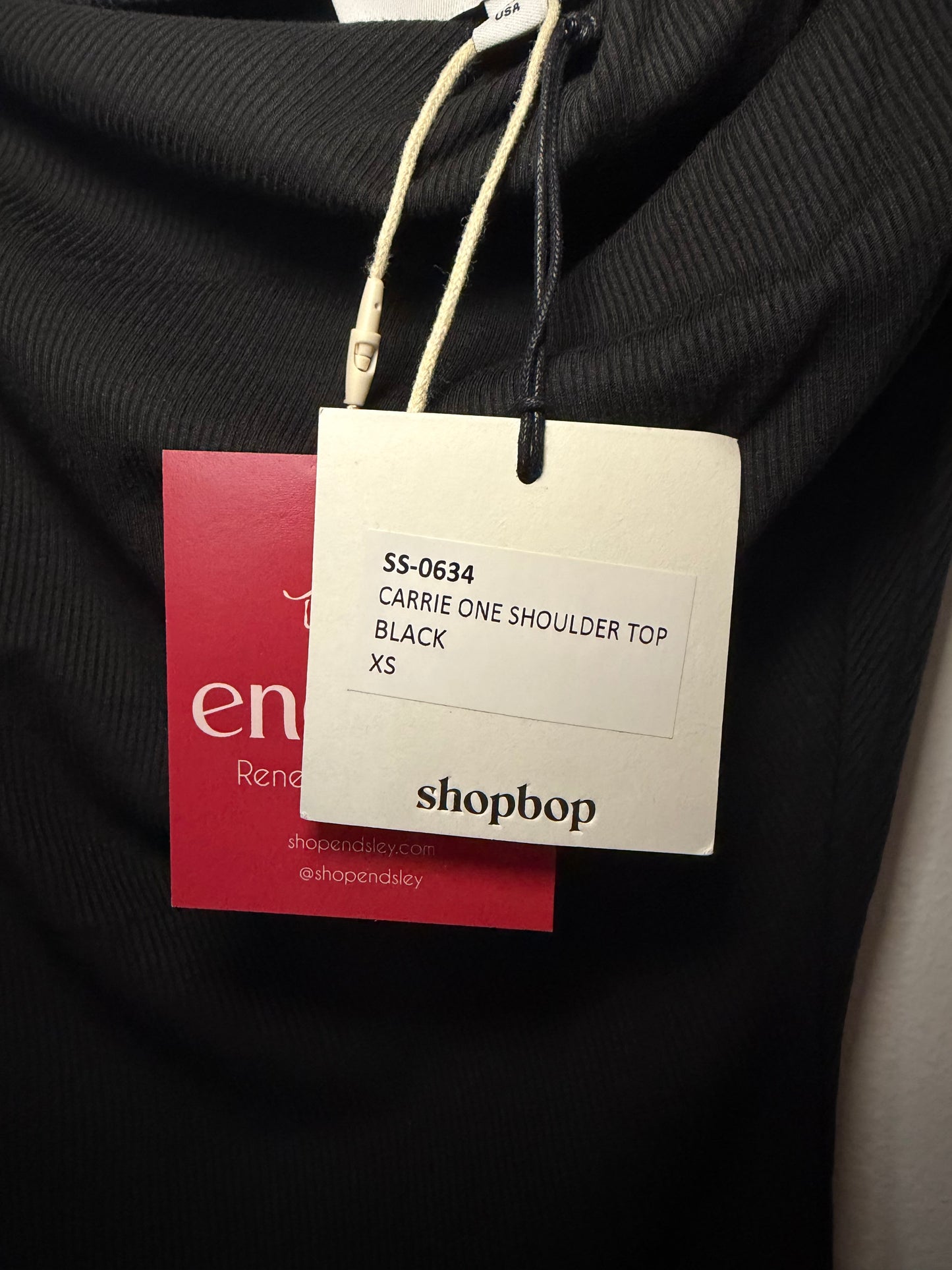 Le Bop | One Shoulder Flower Top, XS