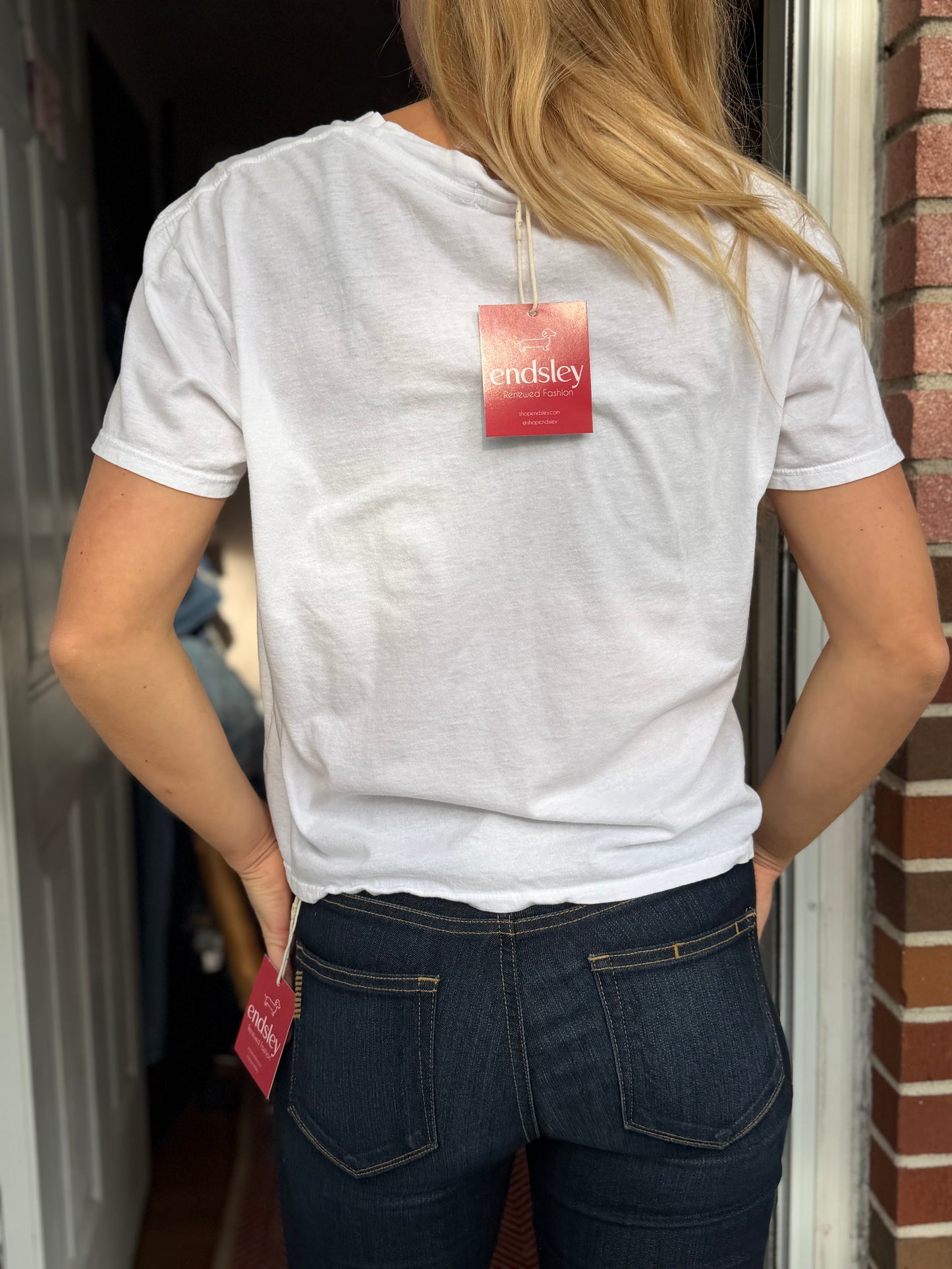 Perfectwhitetee | Basic White Tee, M