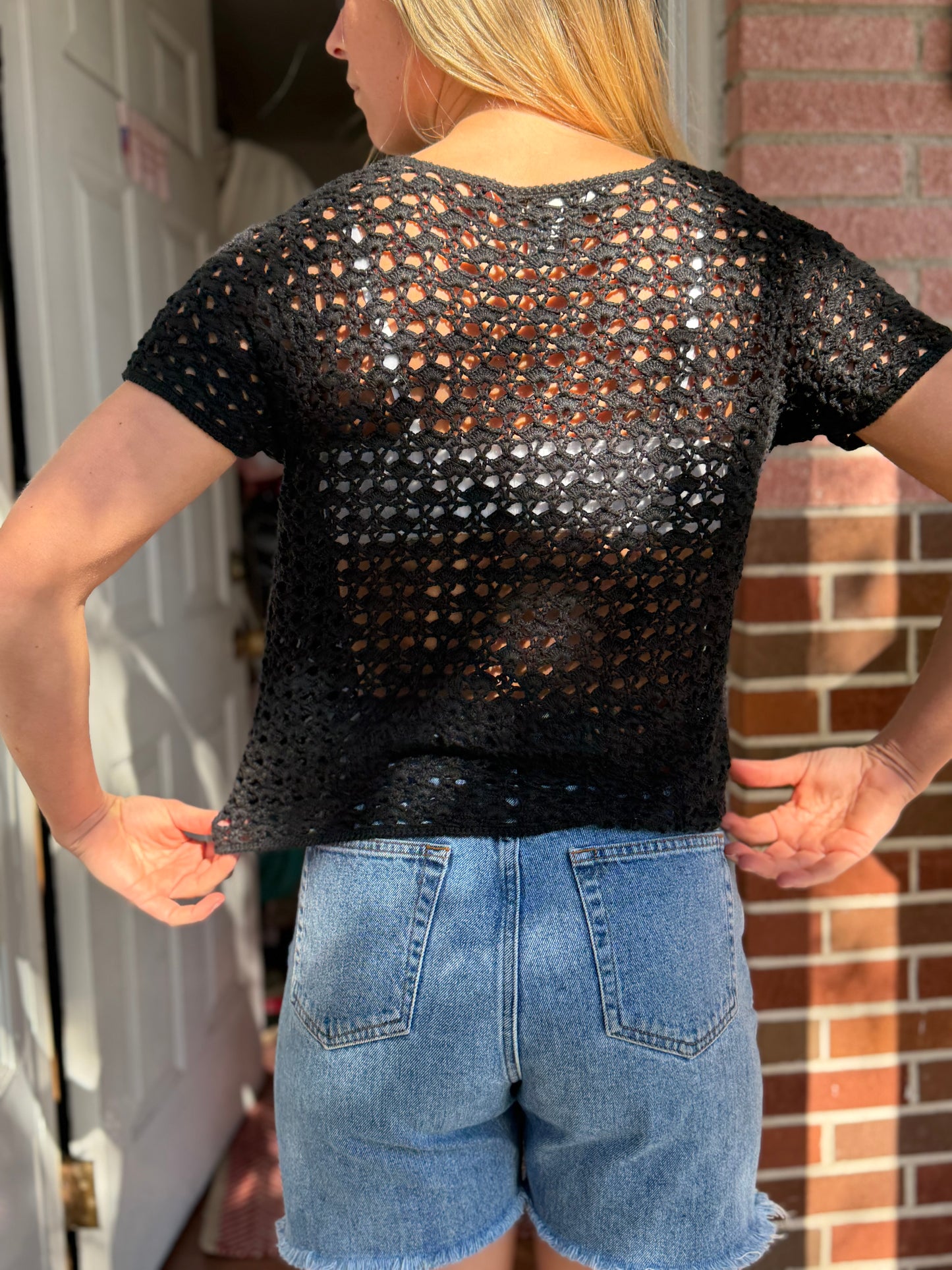 Uniform Vintage | Crochet Top, S