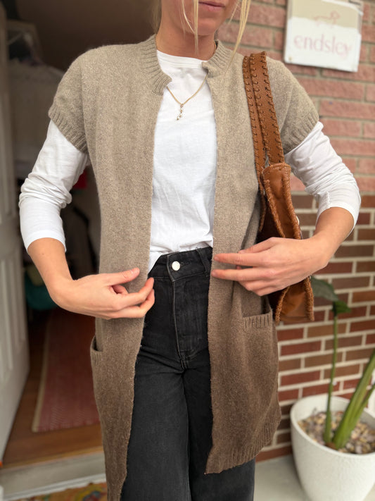 Vince. | Alpaca Wool Cashmere Blend Cardigan, XS