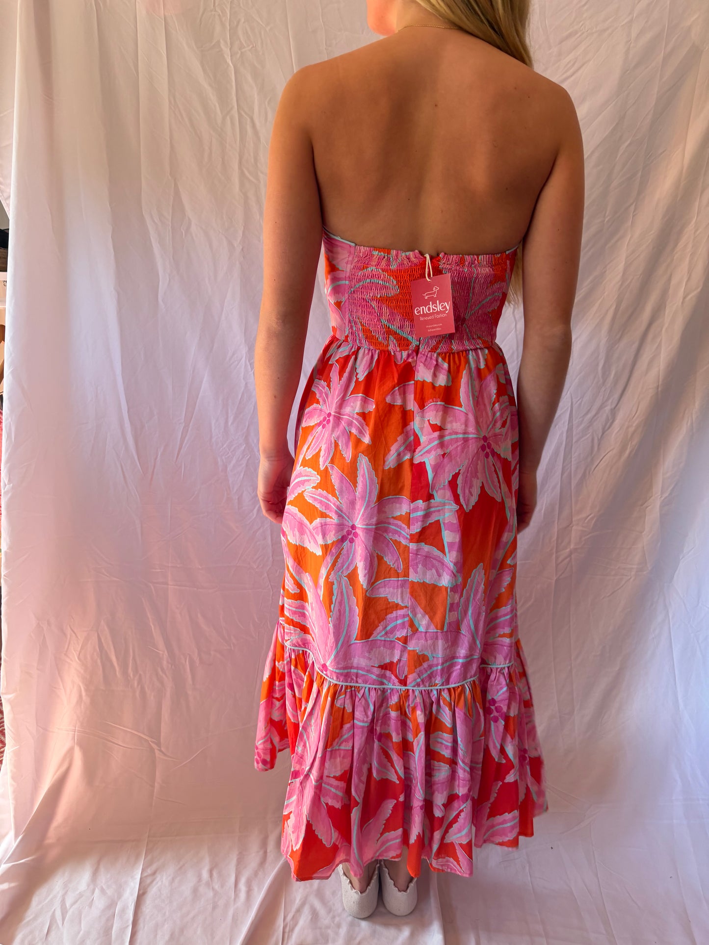 Farm Rio | Strapless Dress, S