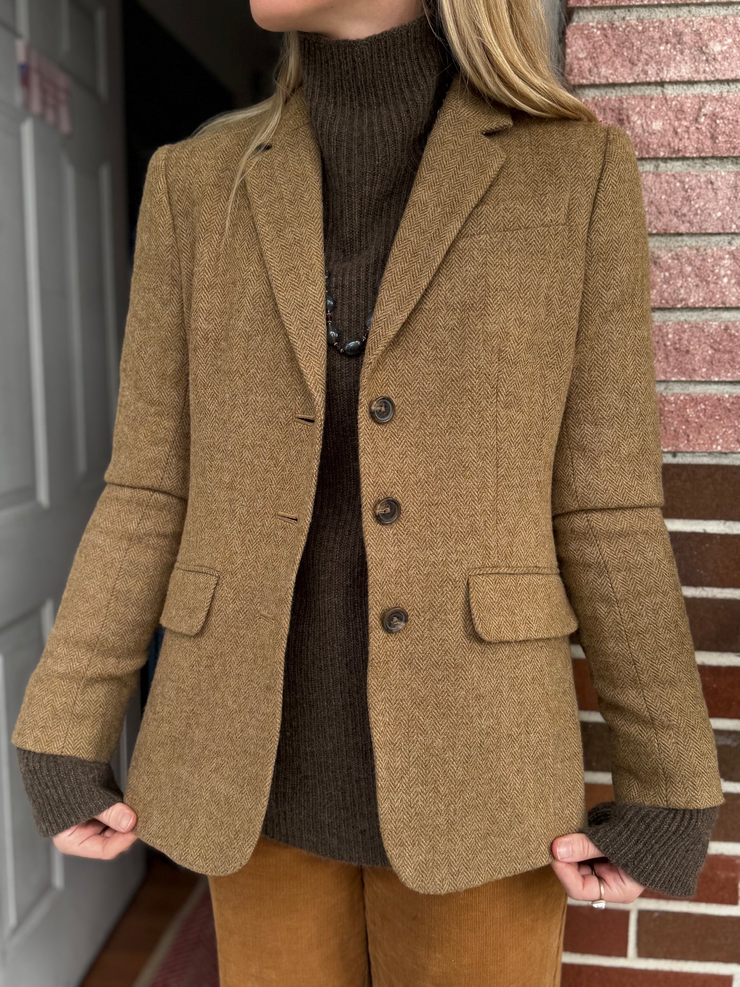 Brooks Brothers | Women's Wool Blend Blazer, 4