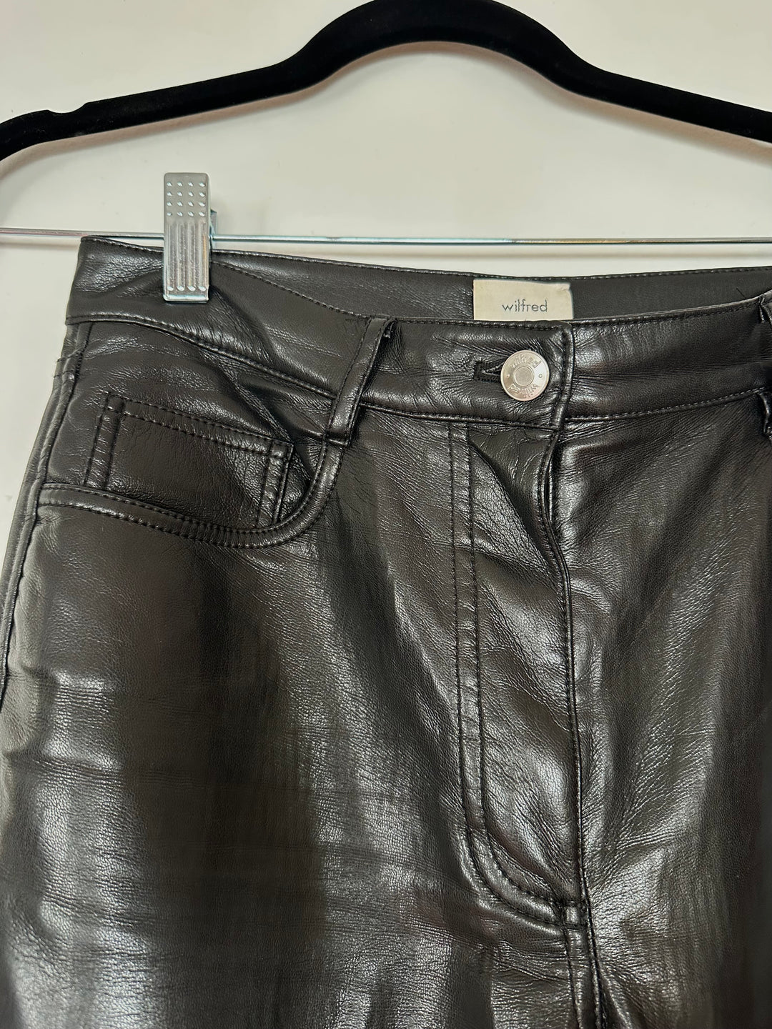 Aritzia | Faux Leather Pants