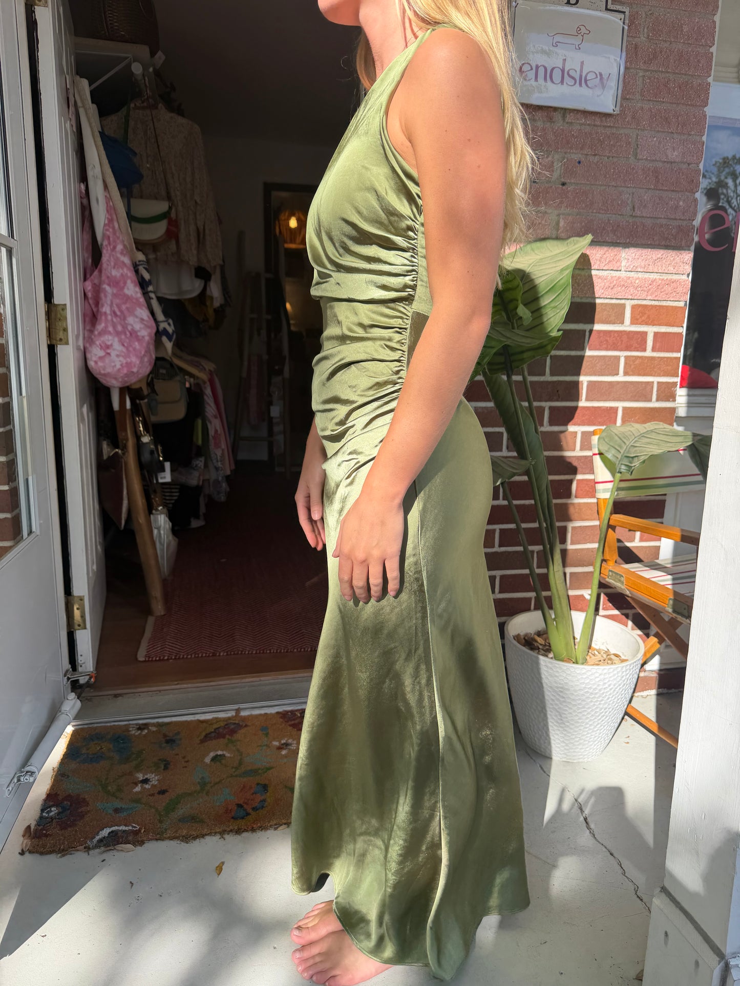 Six Stories | Maxi One Shoulder Gown, S/M