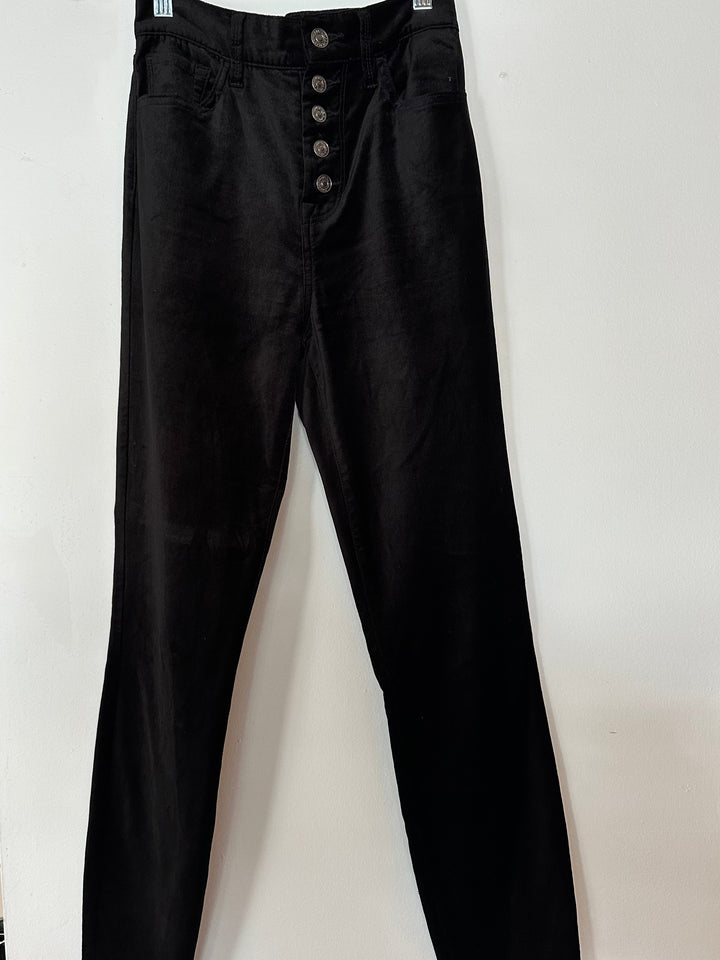 7 For All Mankind | Velvet Exposed Button Skinny