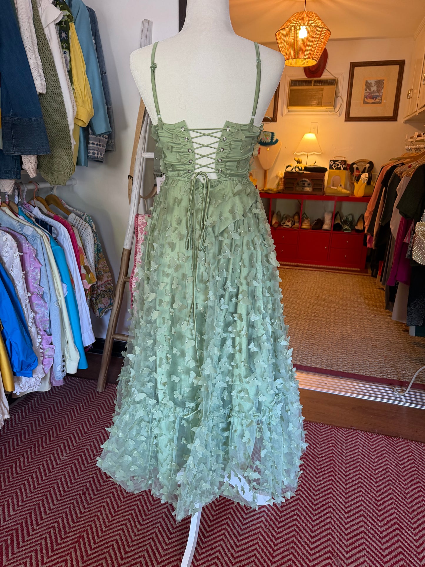 Mable | Butterfly Garde Dress, S