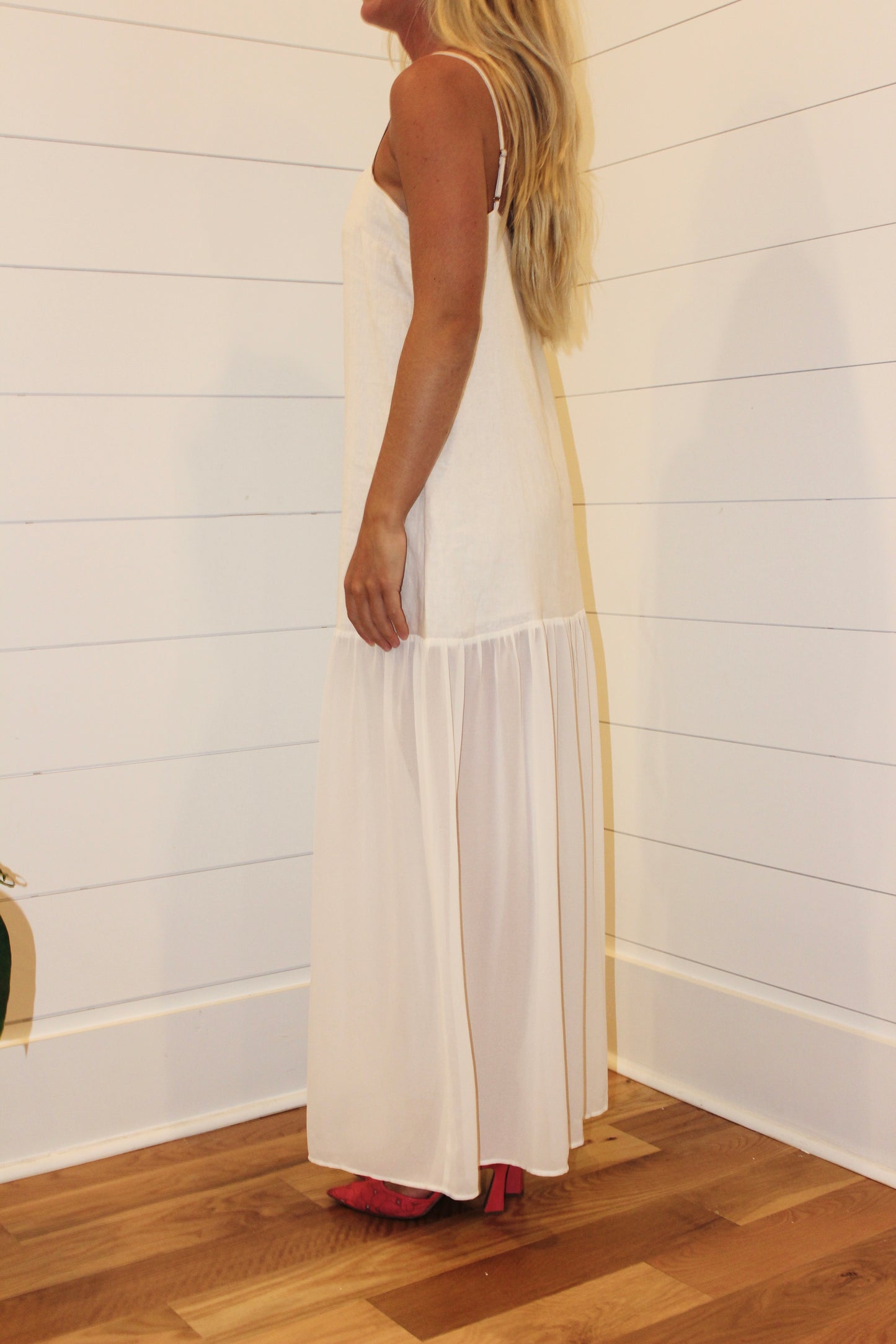 Few Moda x Ali Sisto Daniel | Mally Linen Dress, M