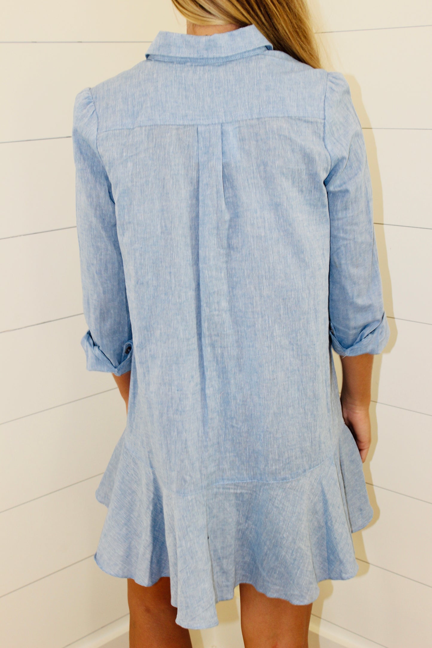 Tuckernuck | Linen Long Sleeve Dress, XS