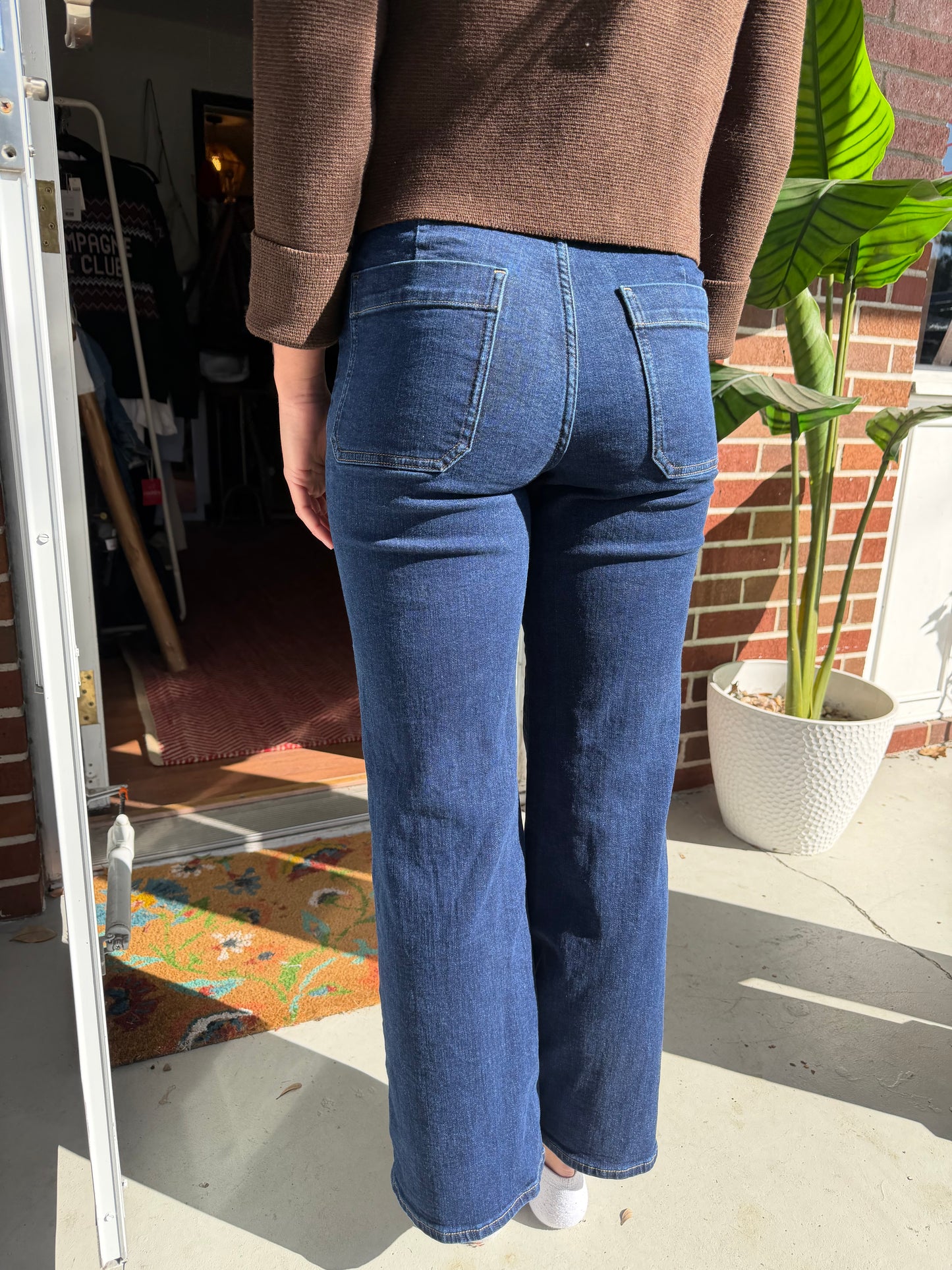 J Crew | Full Length Slim Wide Leg, 27