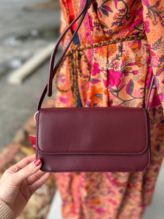 Brandy Melville | Plum Crossbody Bag